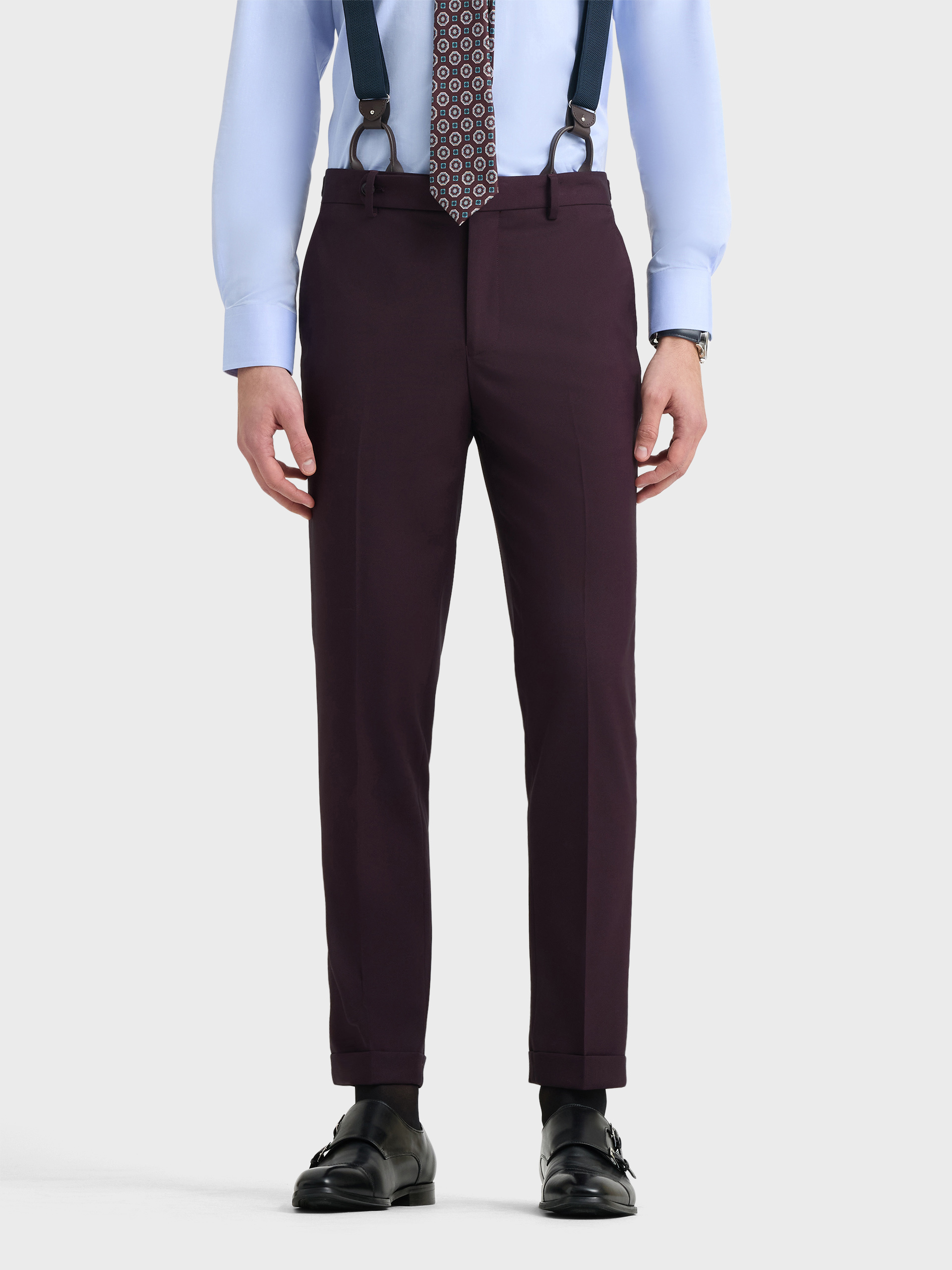 PANTALON CAPOLUNGO MICRO BURDEOS