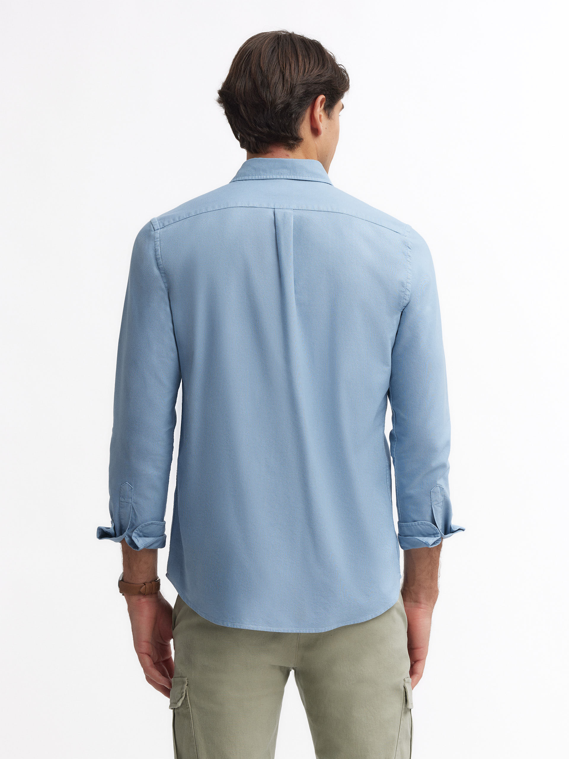 CAMISA OXFORD POCKET DYE