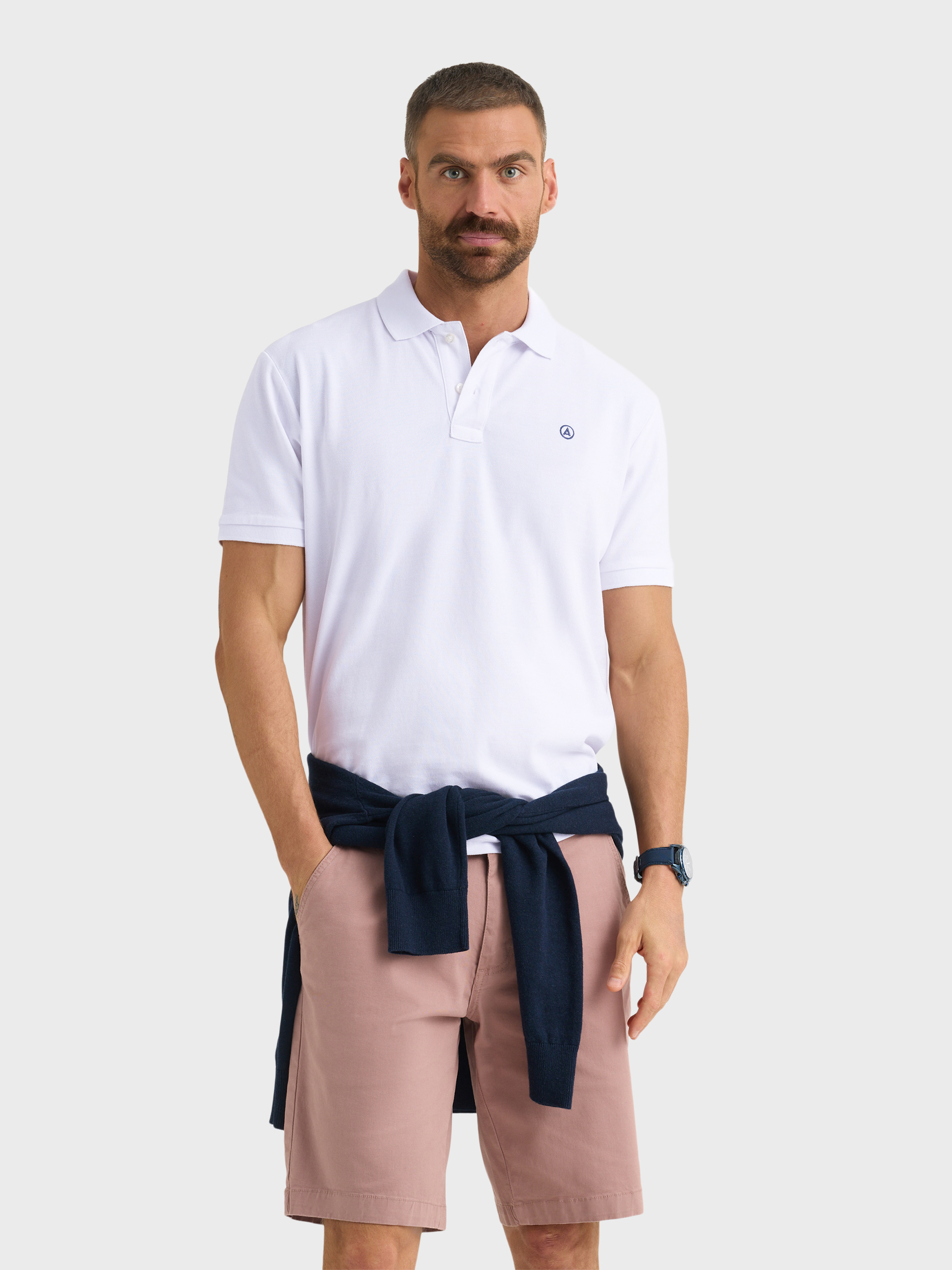 POLO TRENDY BLANCO