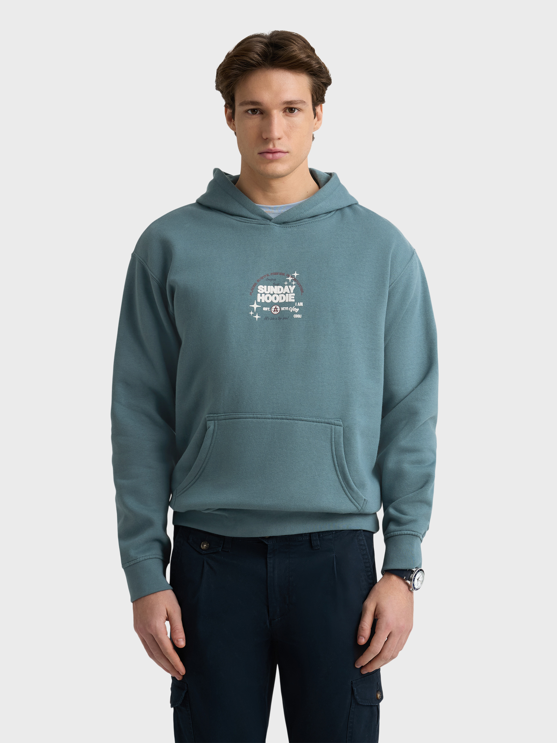 SUDADERA SUNDAY AZUL