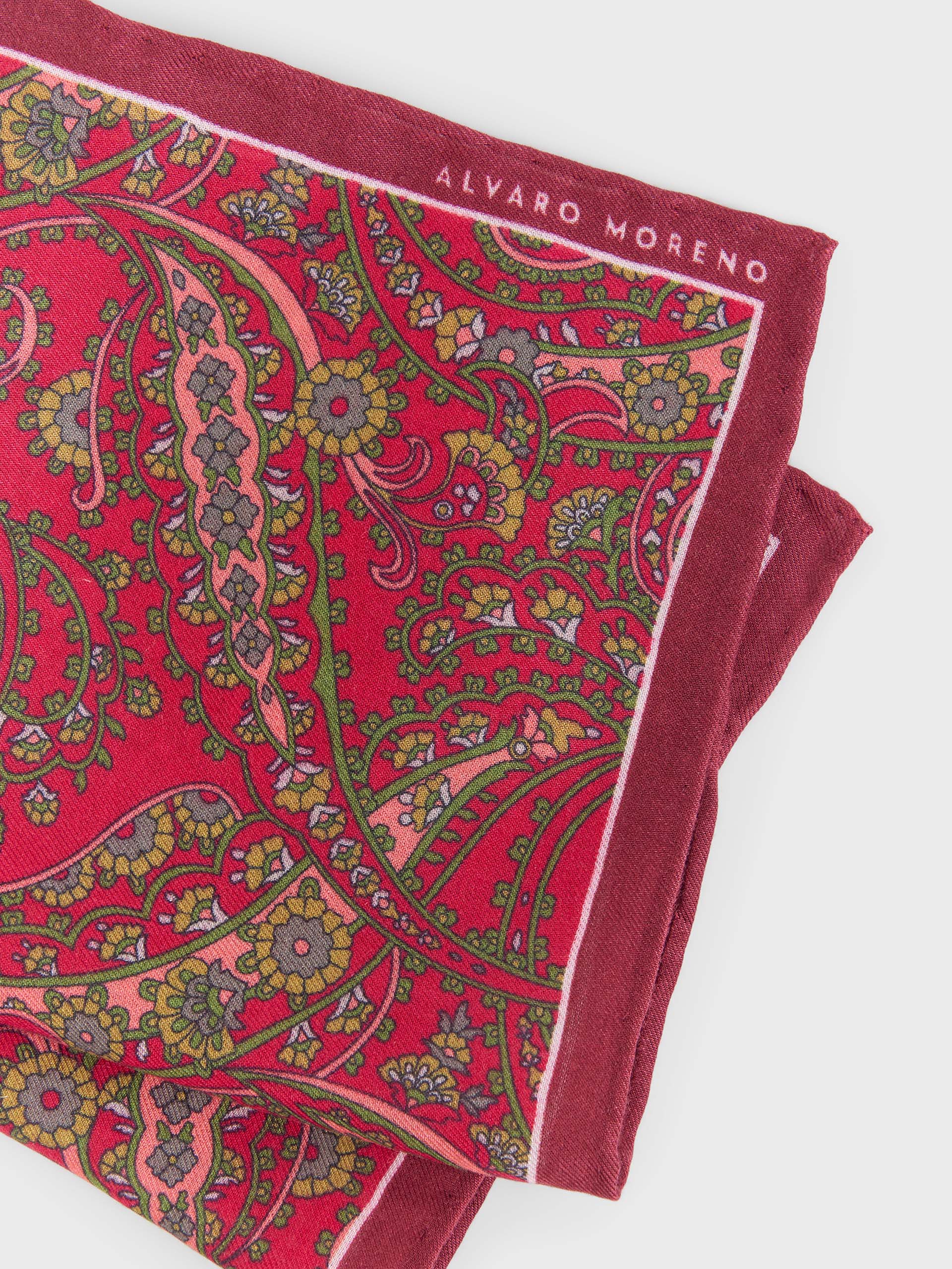 PAÑUELO PRINTED FUCSIA