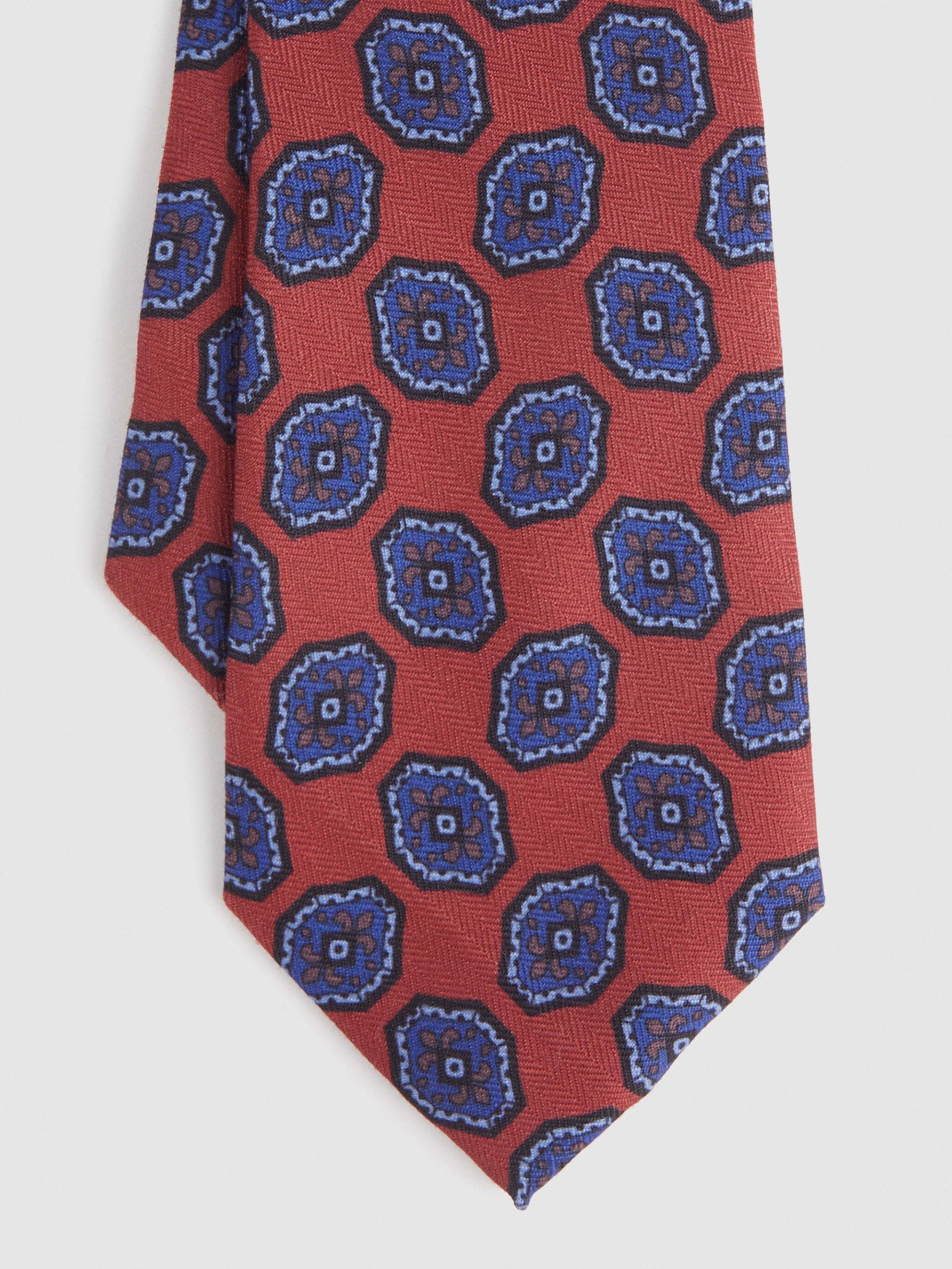 CORBATA PRINTED ROJO