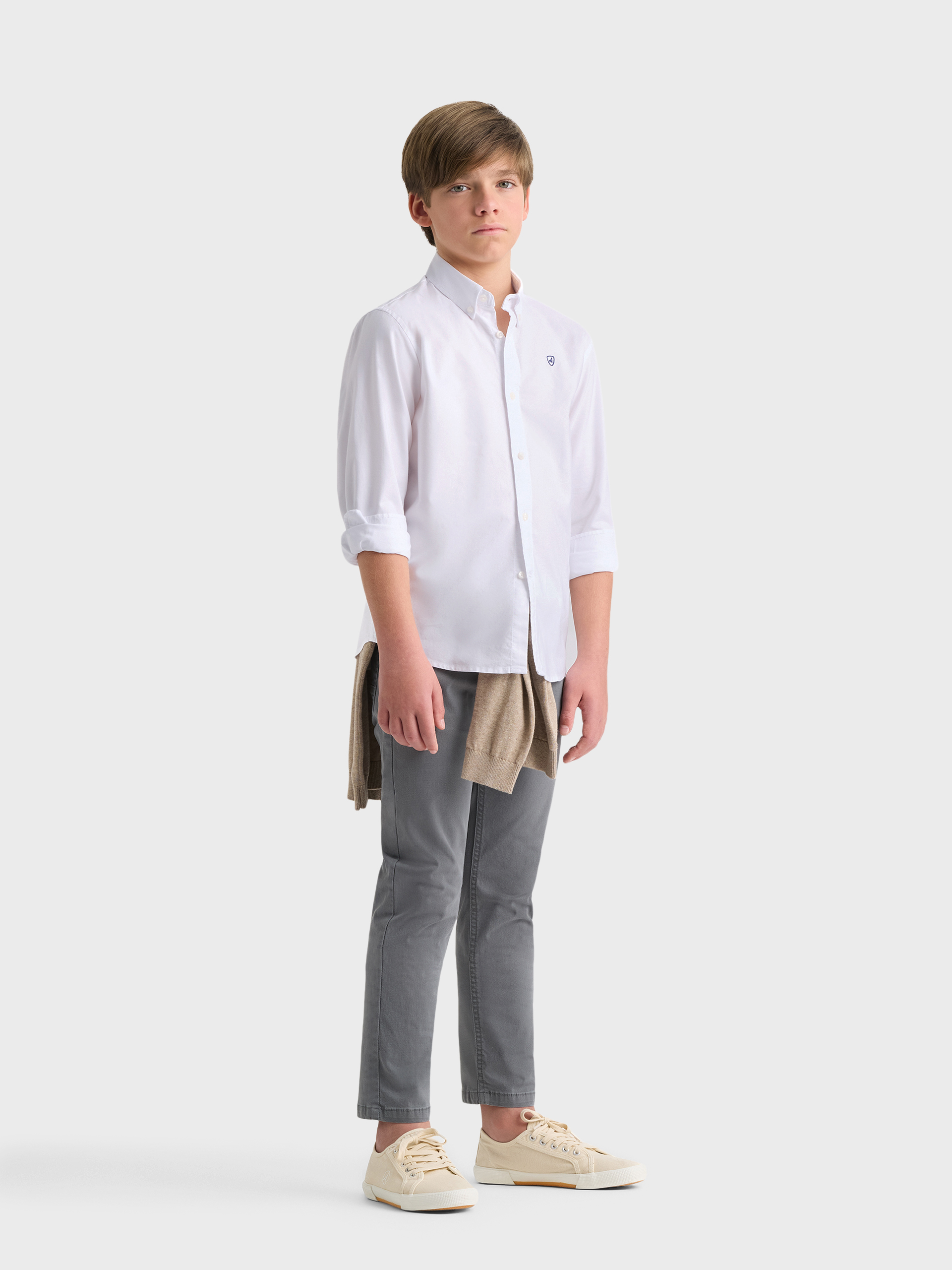CAMISA OXFORD BASIC KIDS