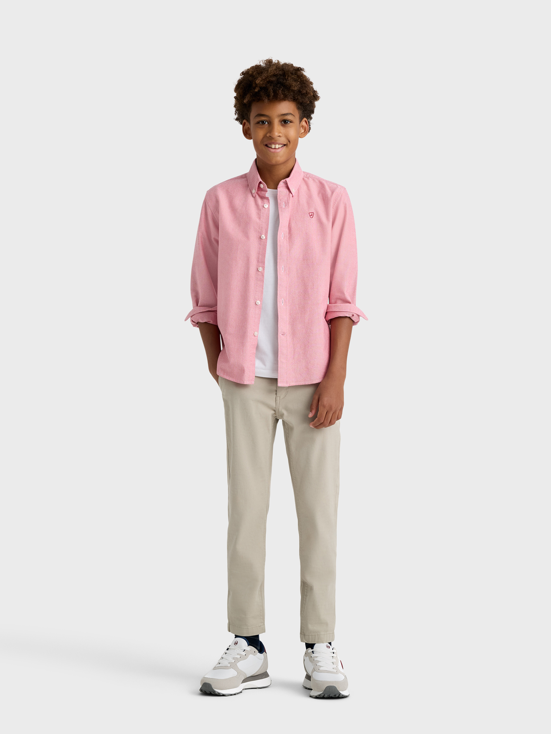 CAMISA OXFORD SOLID KIDS
