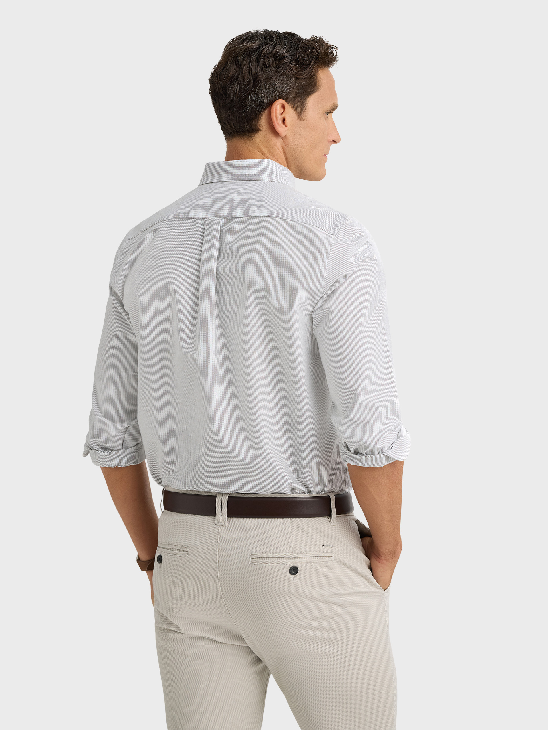 CAMISA OXFORD MIL RAYAS