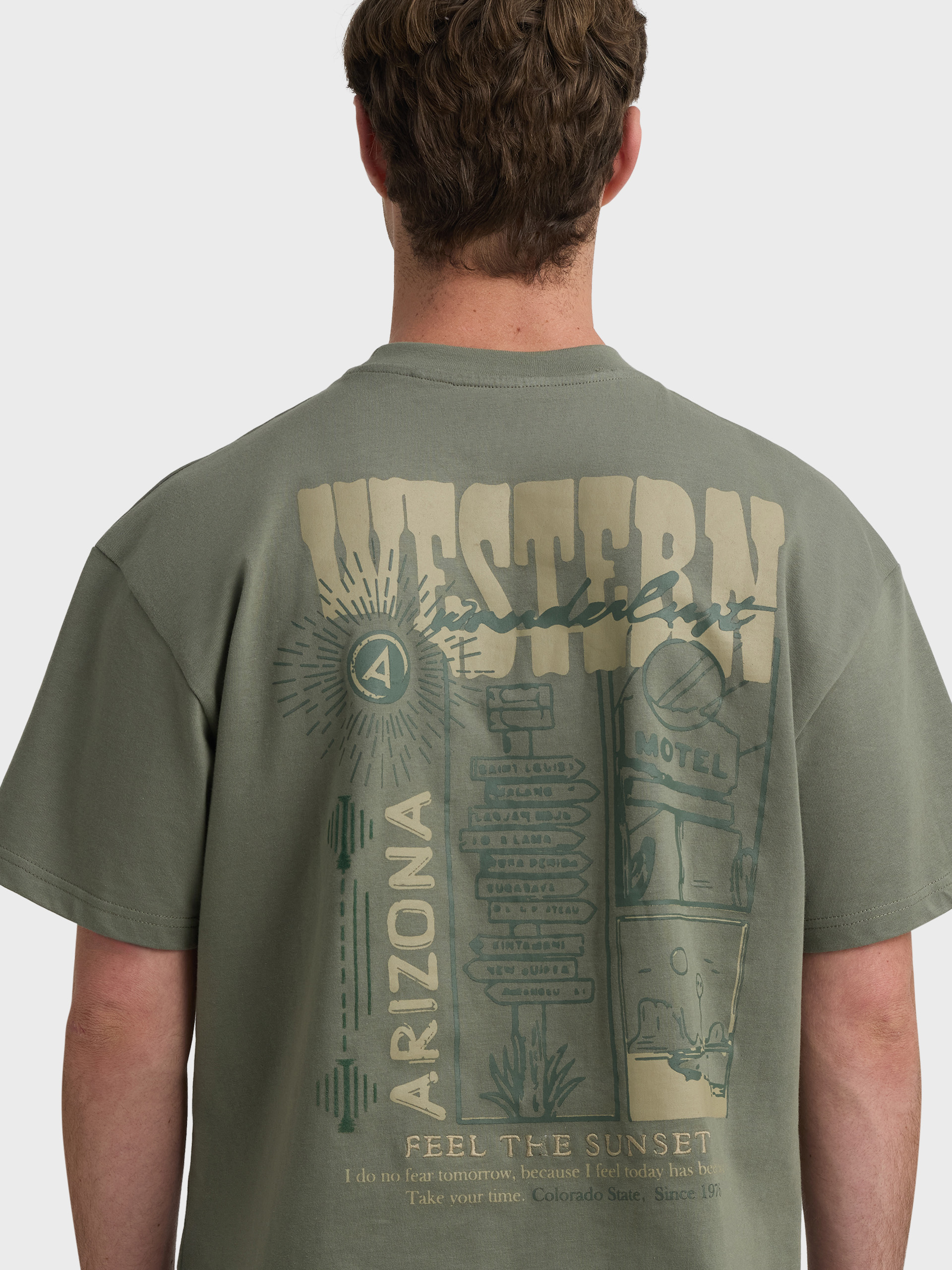 CAMISETA WESTERN VERDE