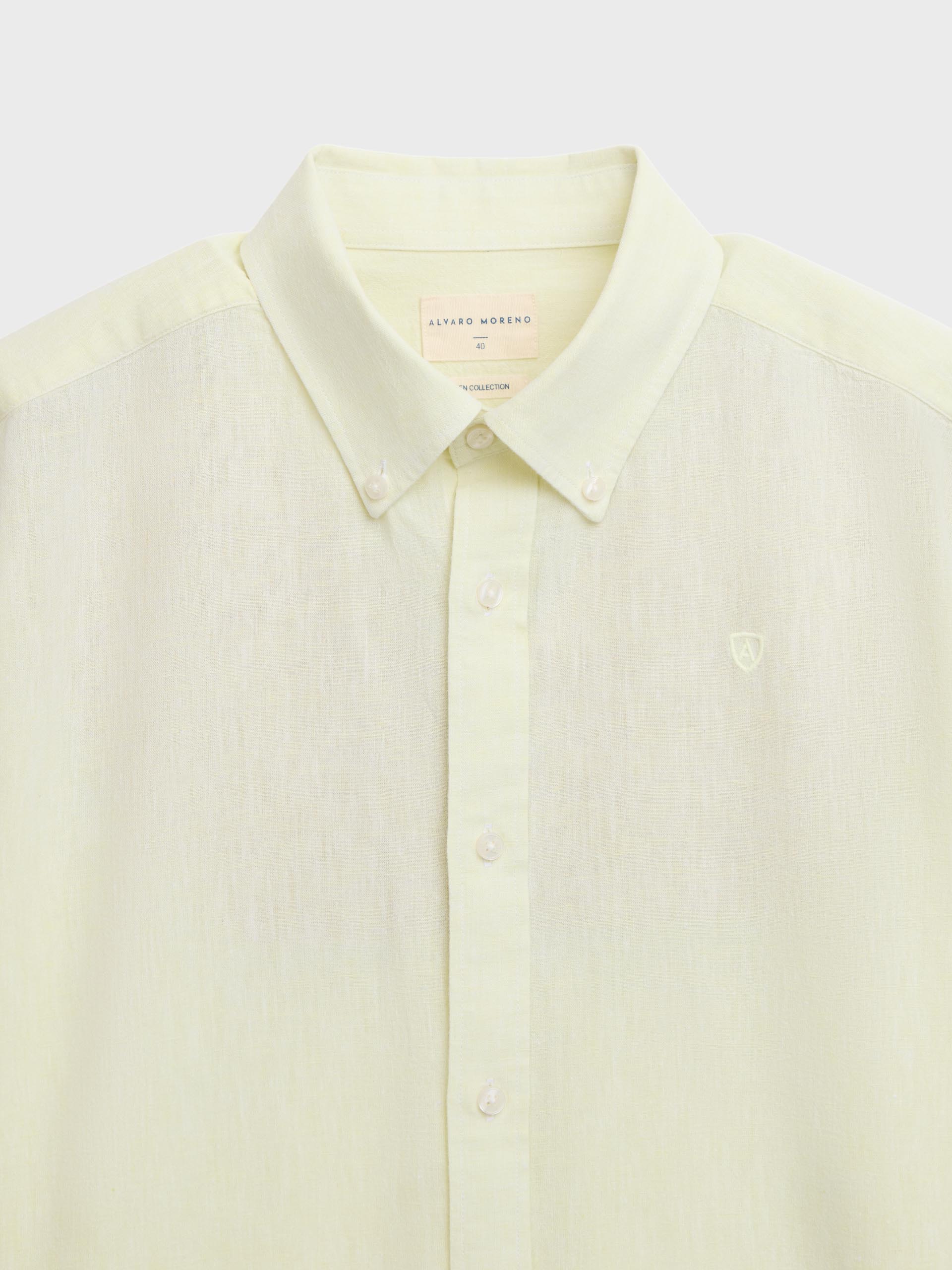 CAMISA LINO C.BOTON