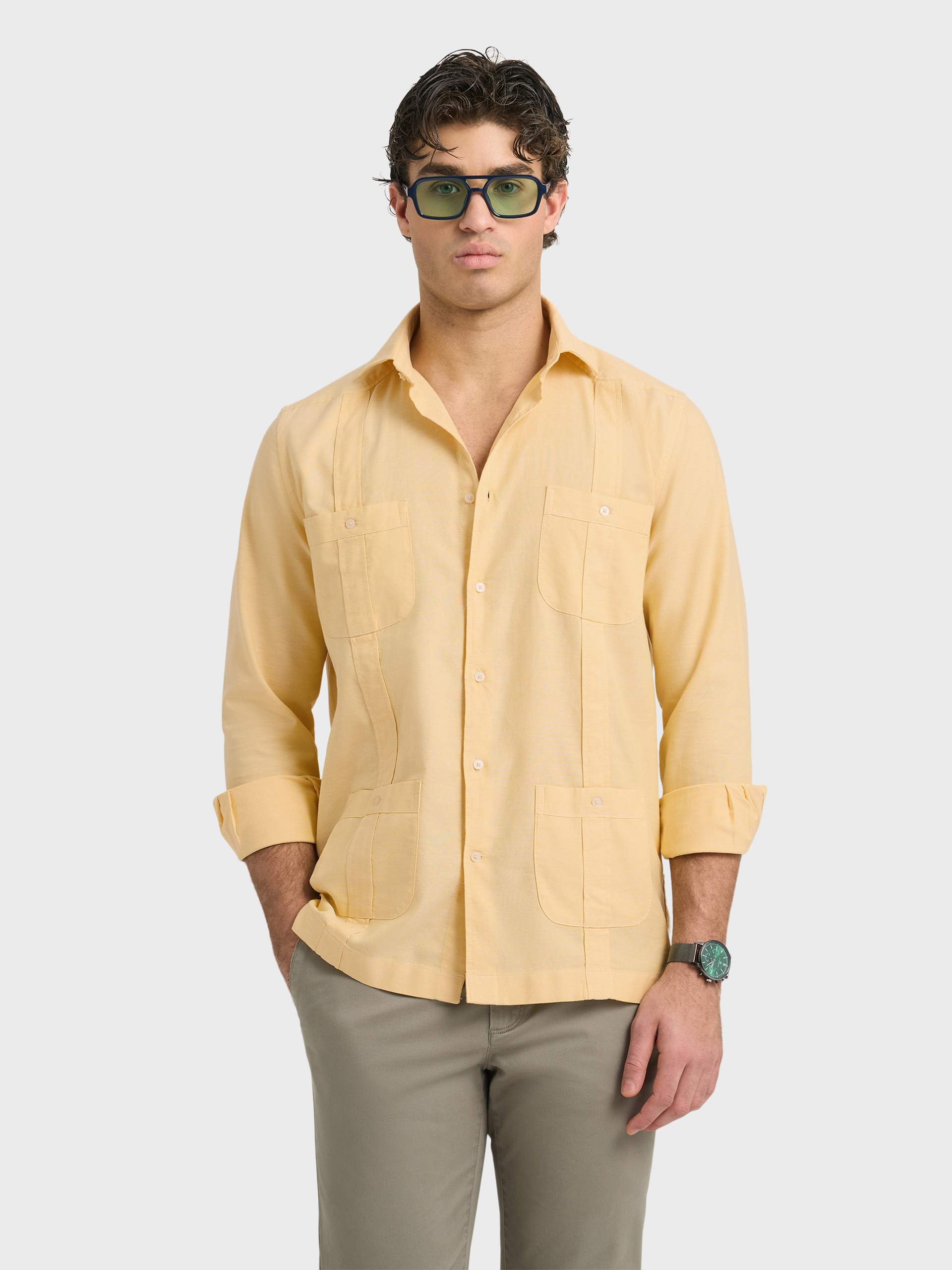 CUBANA OXFORD AMARILLO