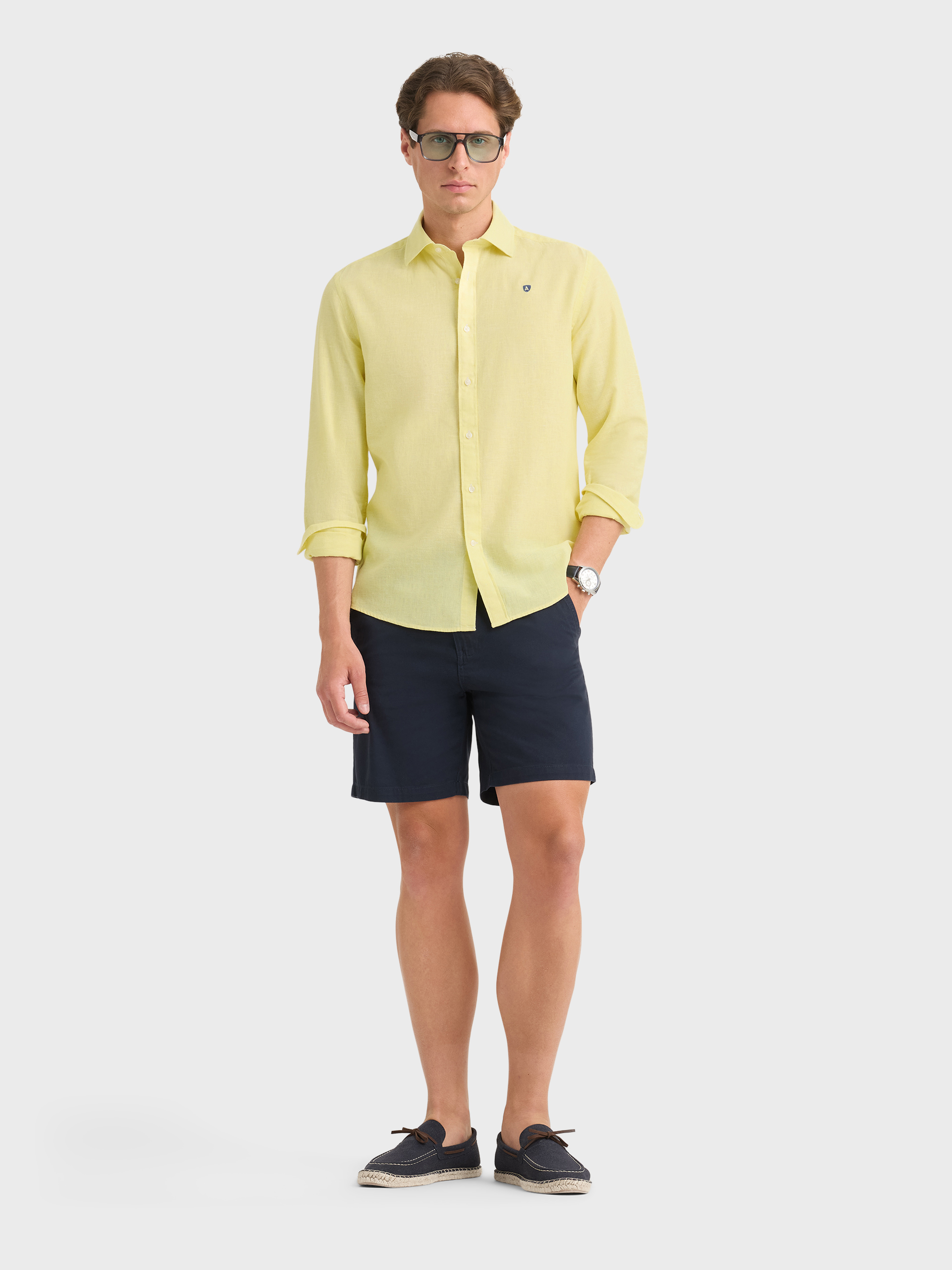 CAMISA LINO CHAMBRAY
