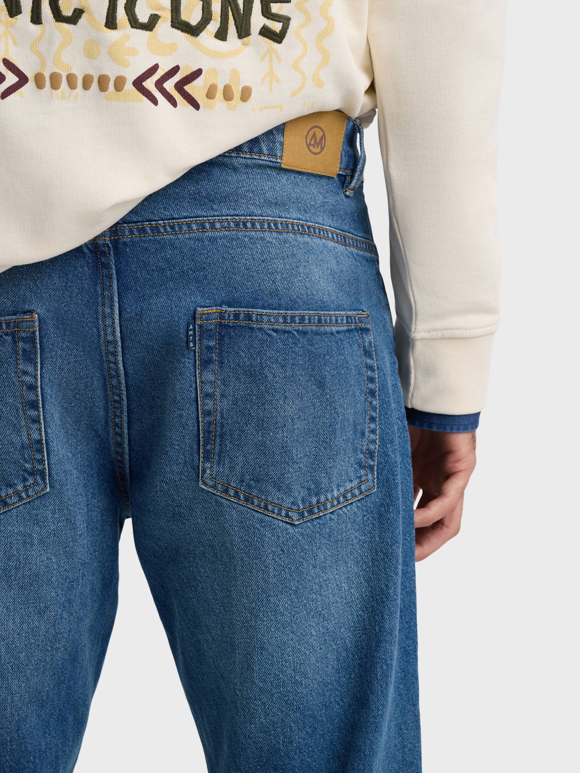 PANTALON DENIM RELAXED FIT