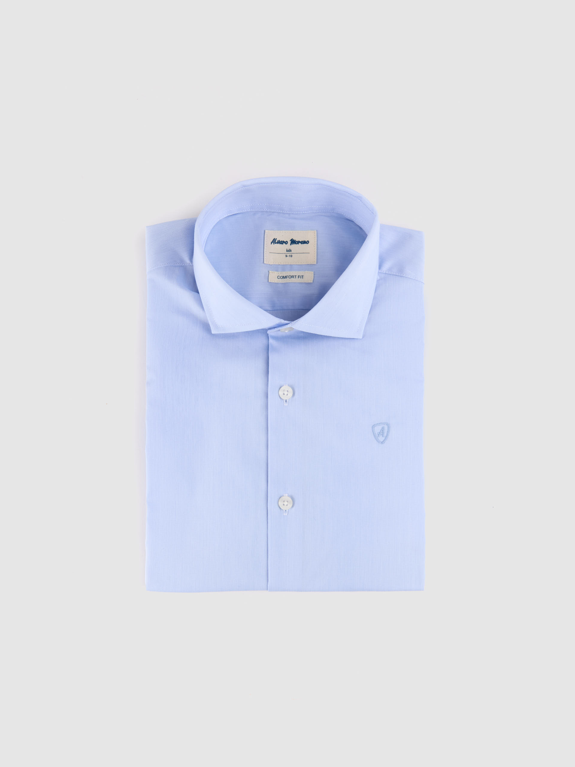 CAMISA COMFORT FIL A FIL KIDS CELESTE