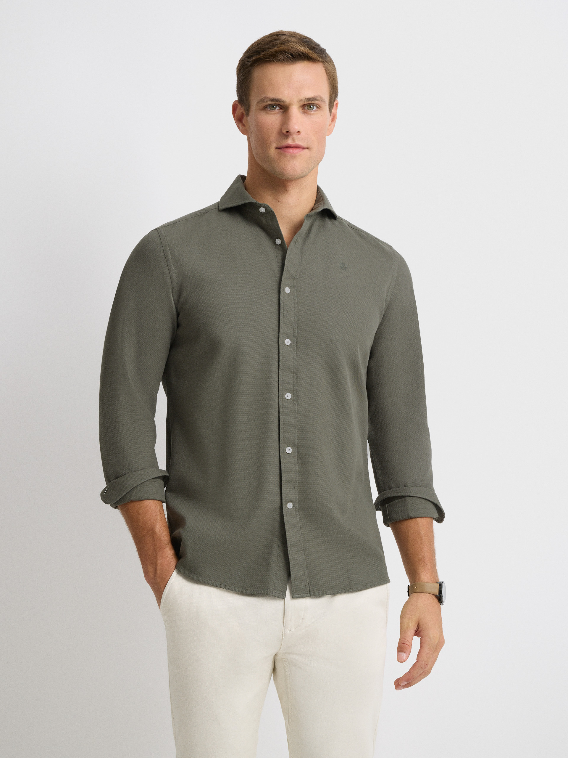 CAMISA PANAMA VERDE