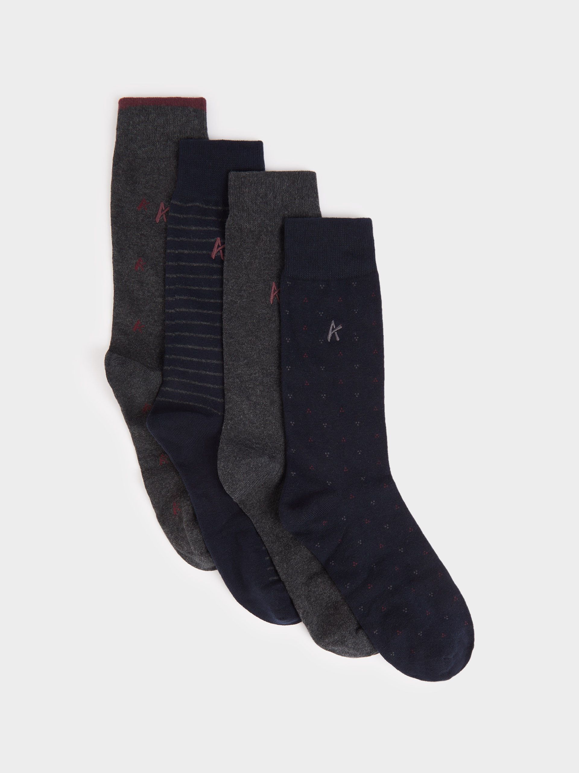 PACK CALCETINES GRIS