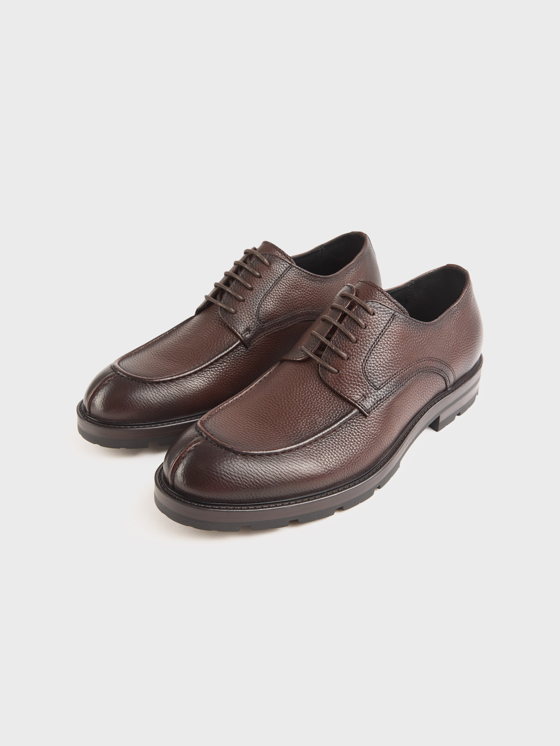 BLUCHER BORDON PIEL MARRÓN