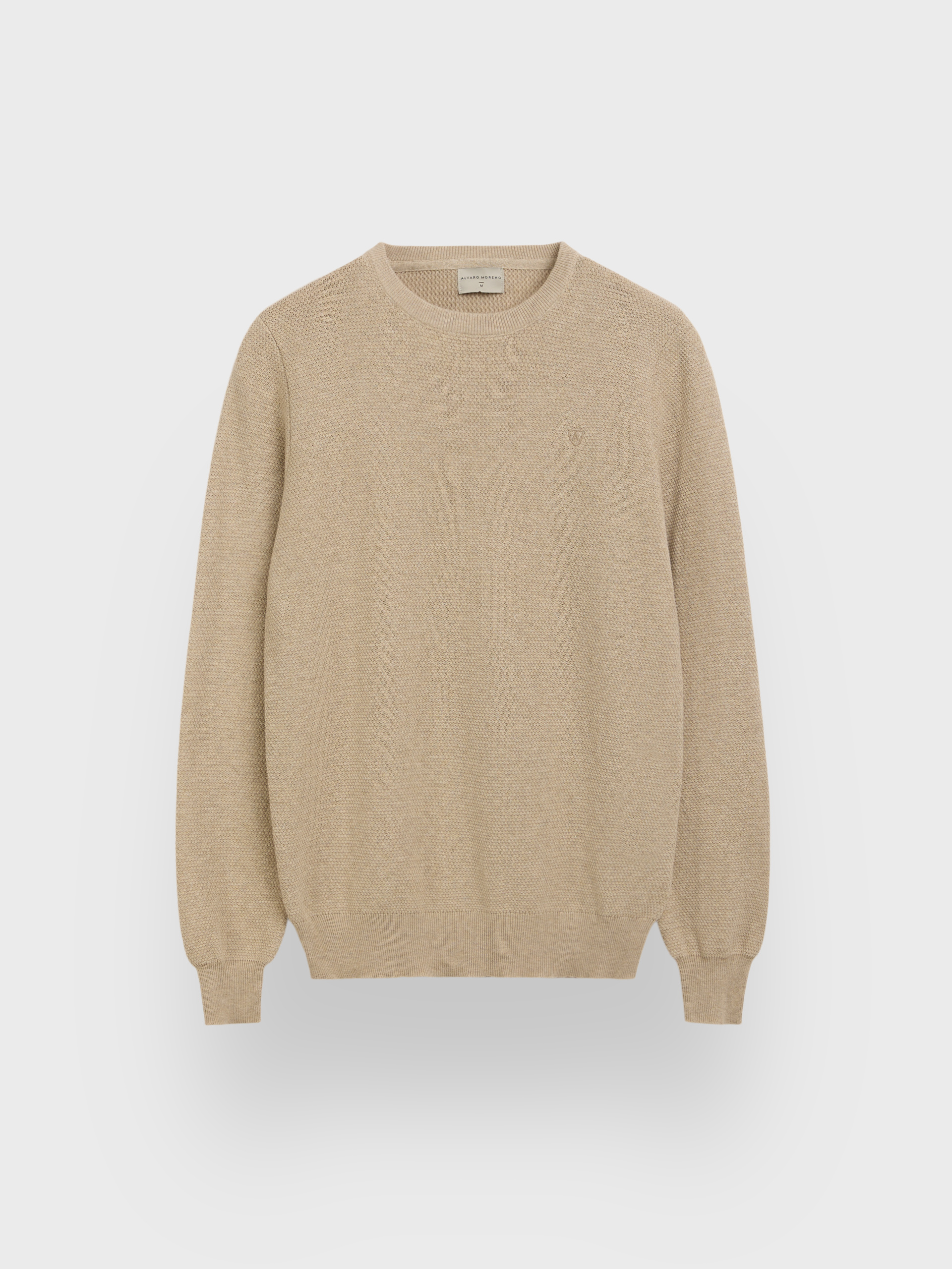 JERSEY ESTRUCTURA BEIGE