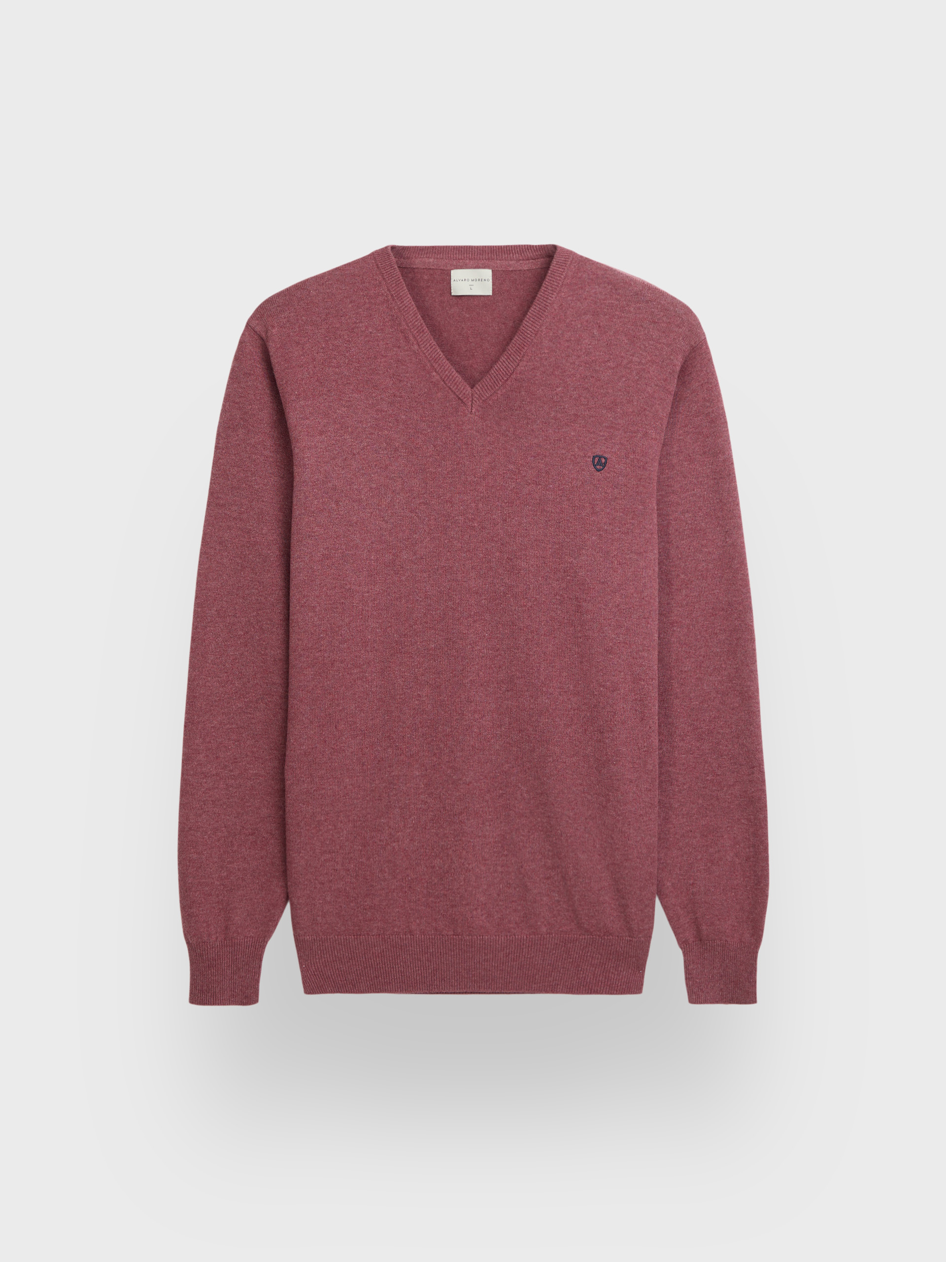 JERSEY V-NECK TRENDY ROSA