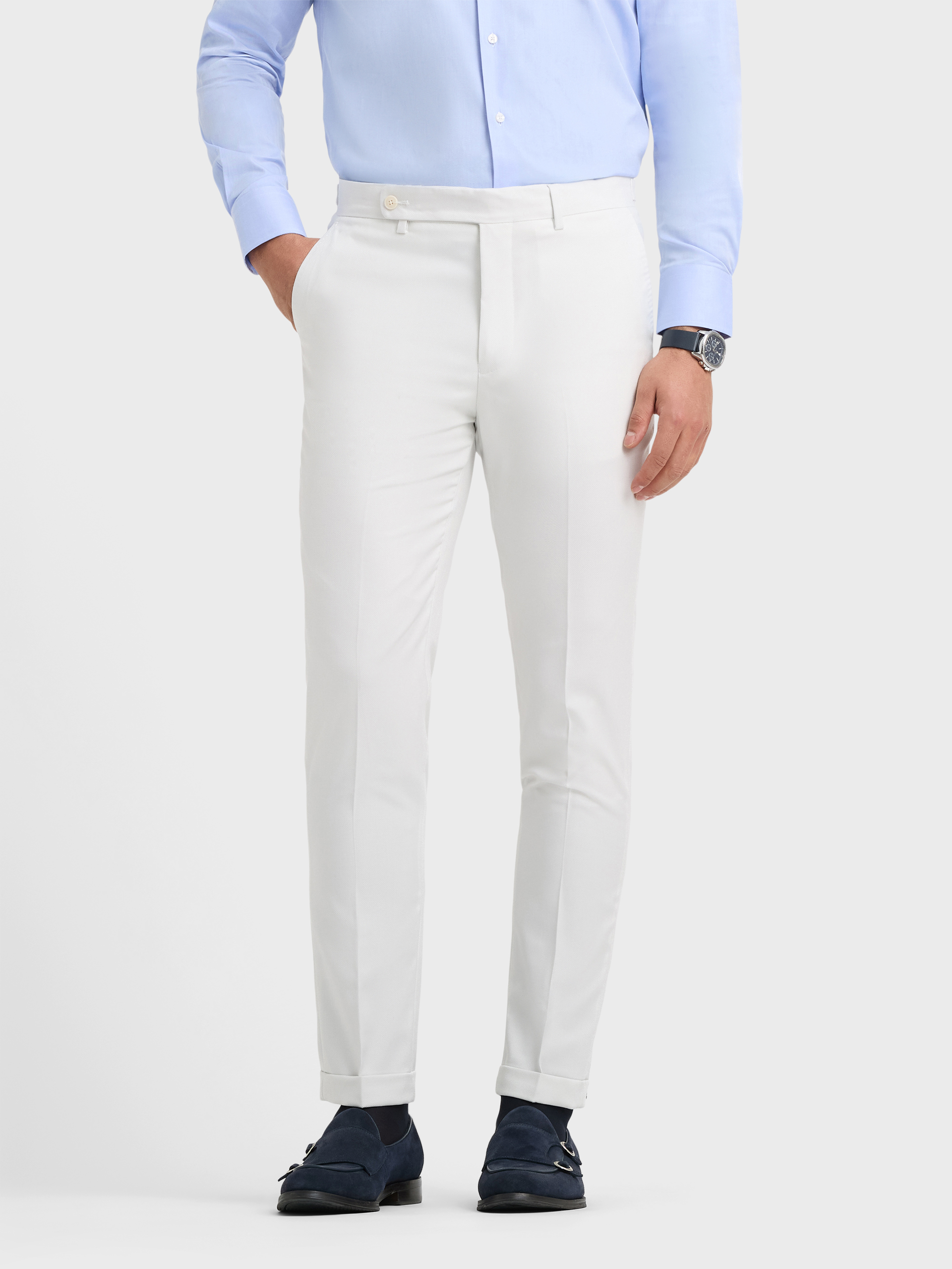 PANTALON CAPO ESTRUCTURA BLANCO