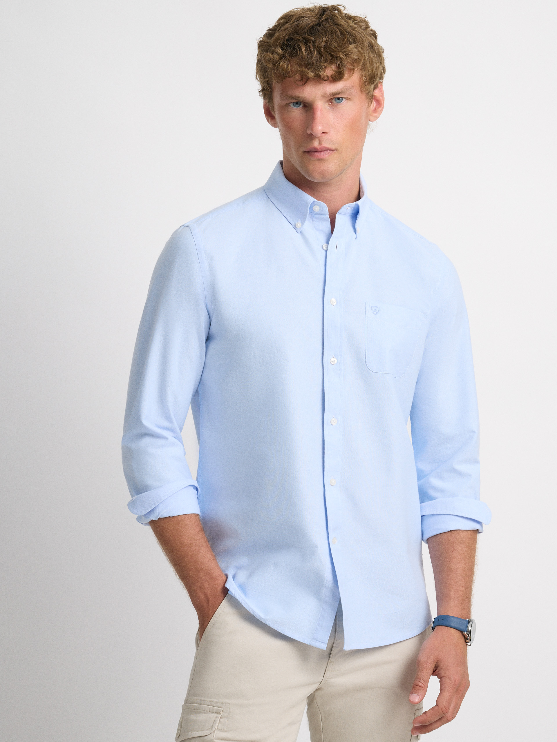 CAMISA OXFORD POCKET