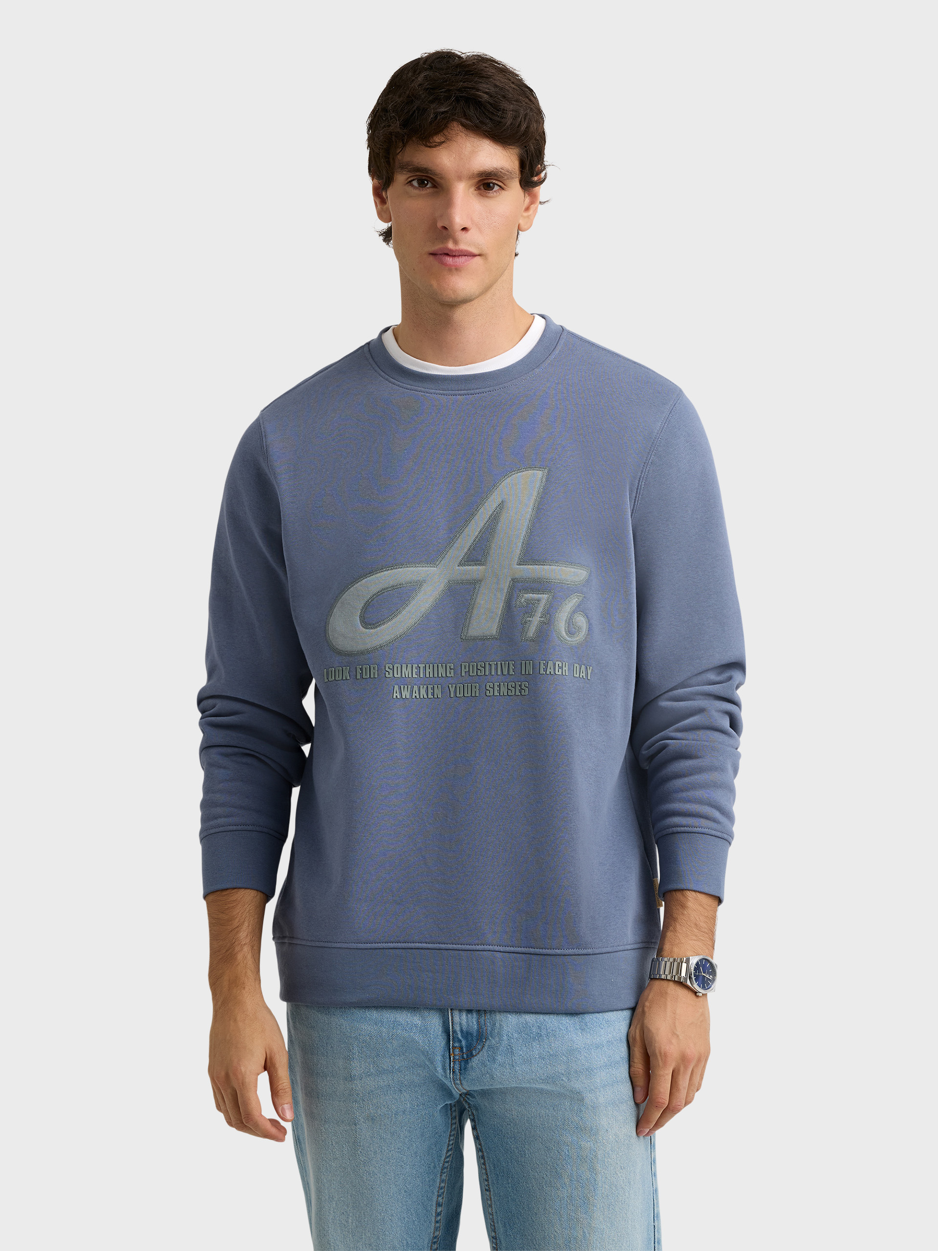 SUDADERA STATUS AZUL