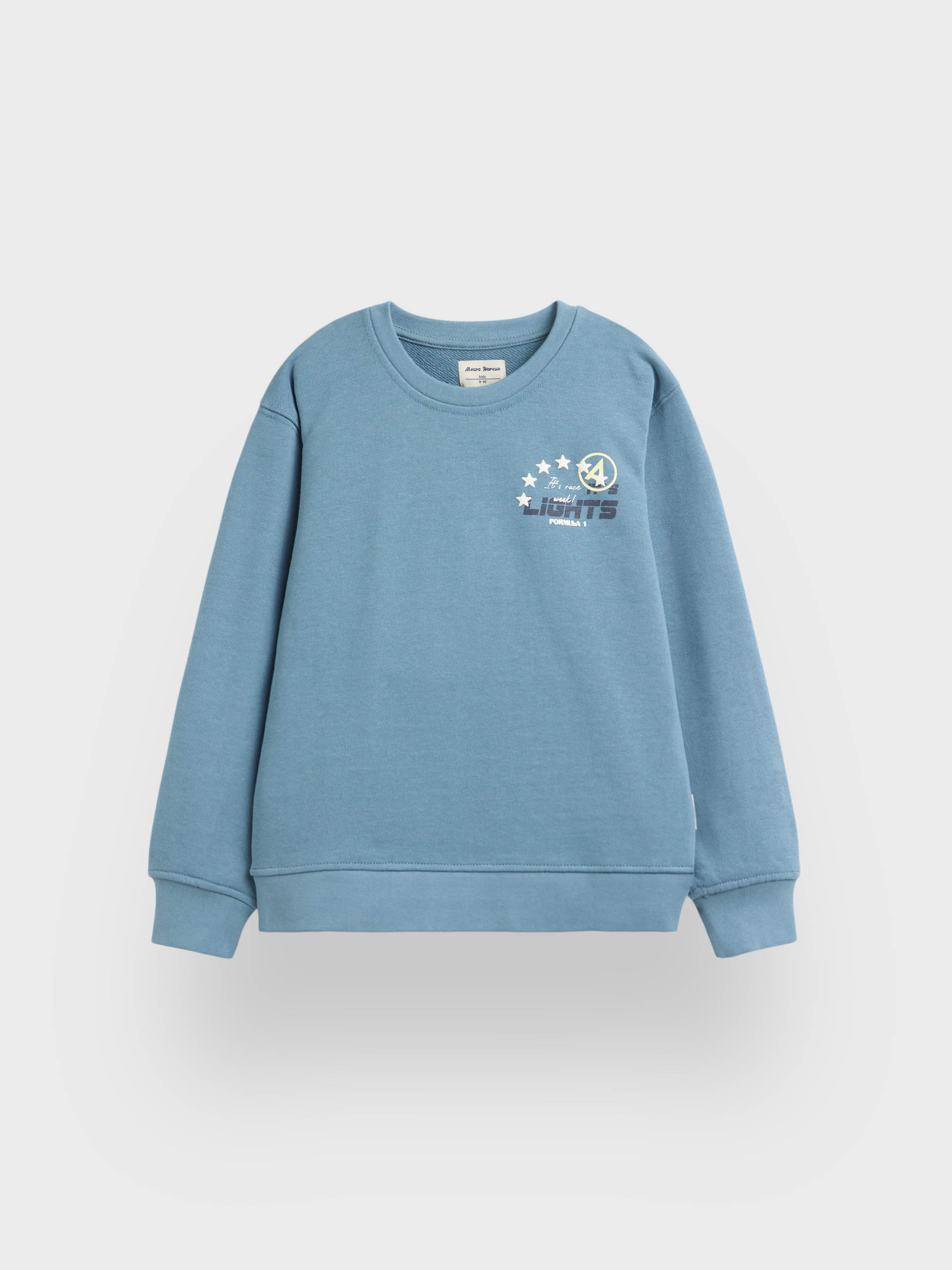 SUDADERA RACE KIDS AZUL