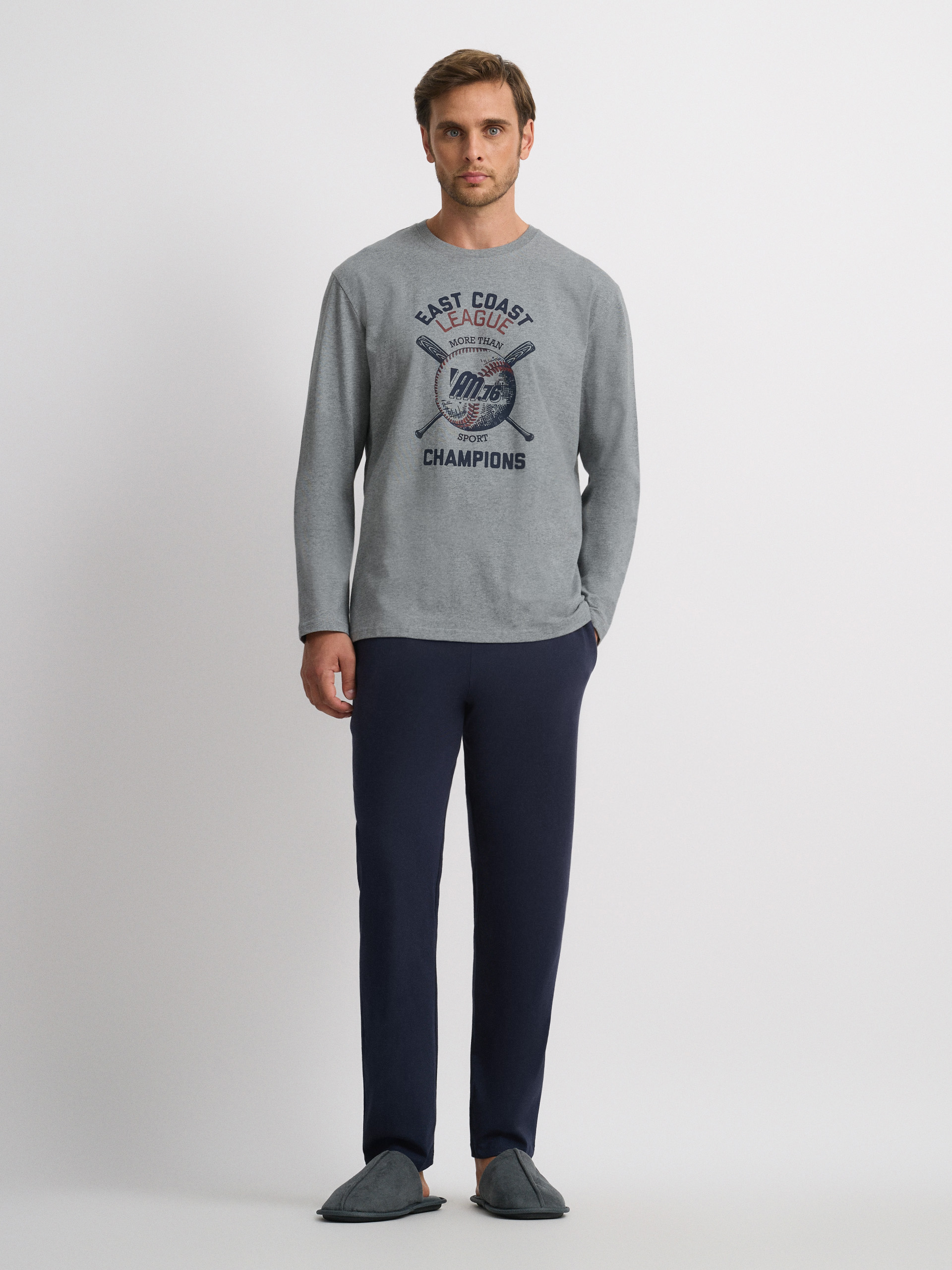 PIJAMA LEAGUE GRIS