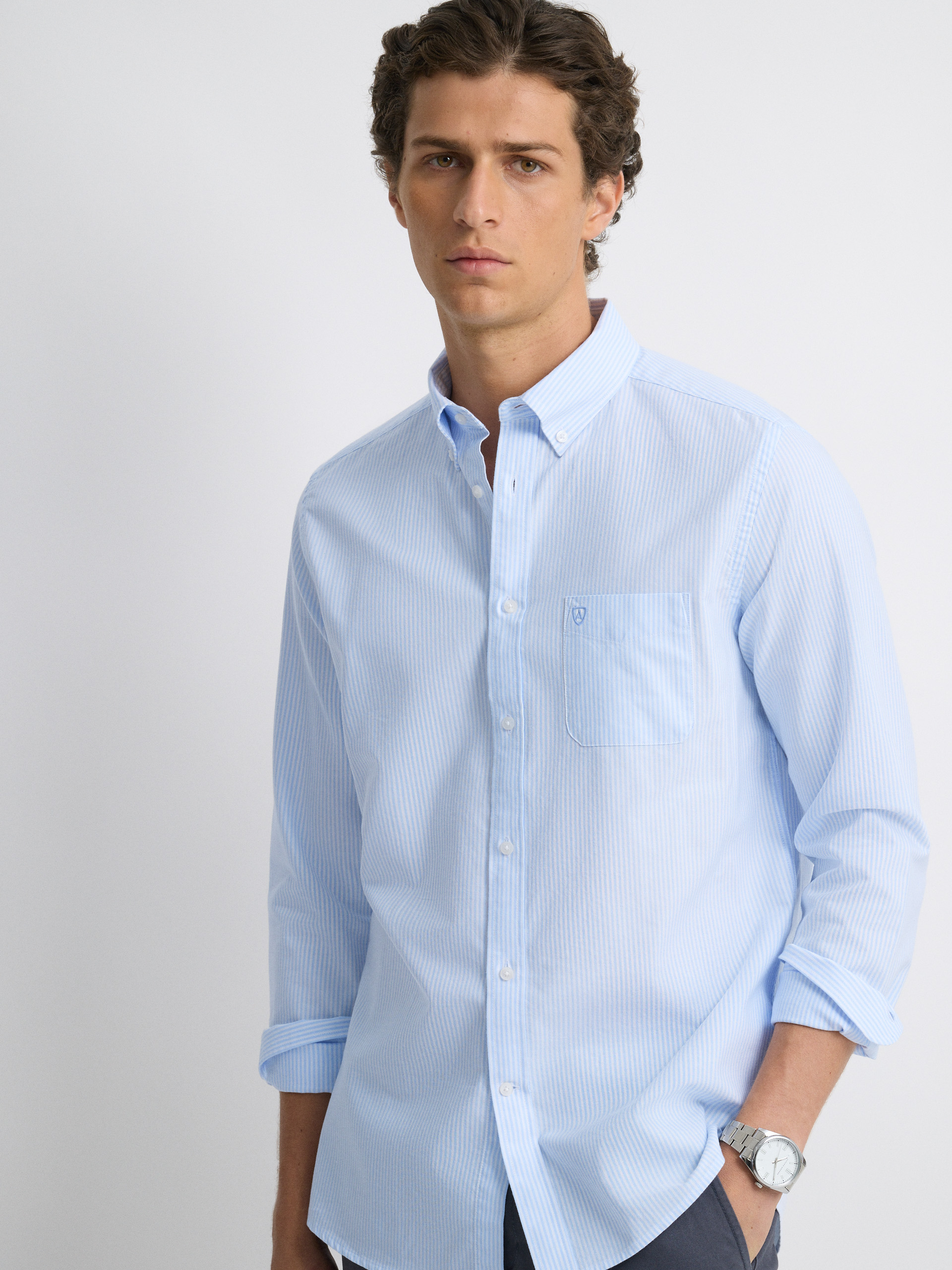 CAMISA OXFORD STRIPES