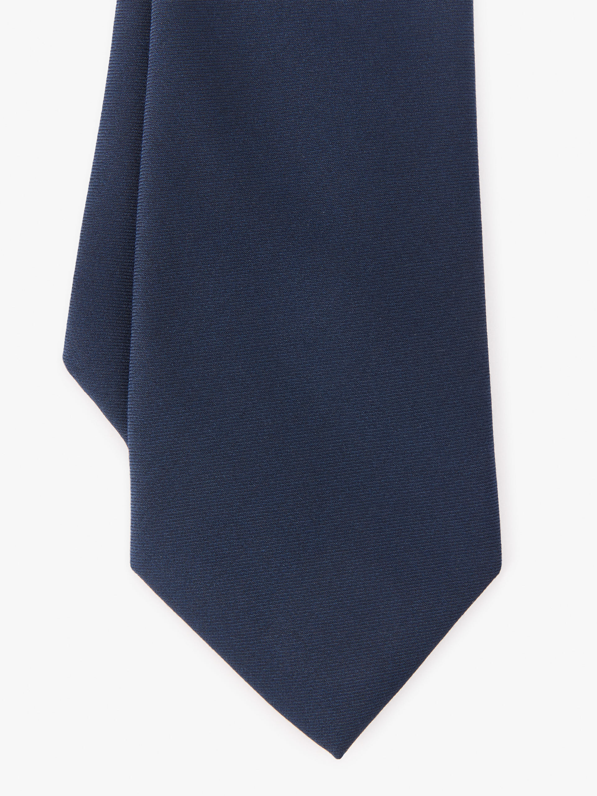 CORBATA LISA MATE AZUL MARINO