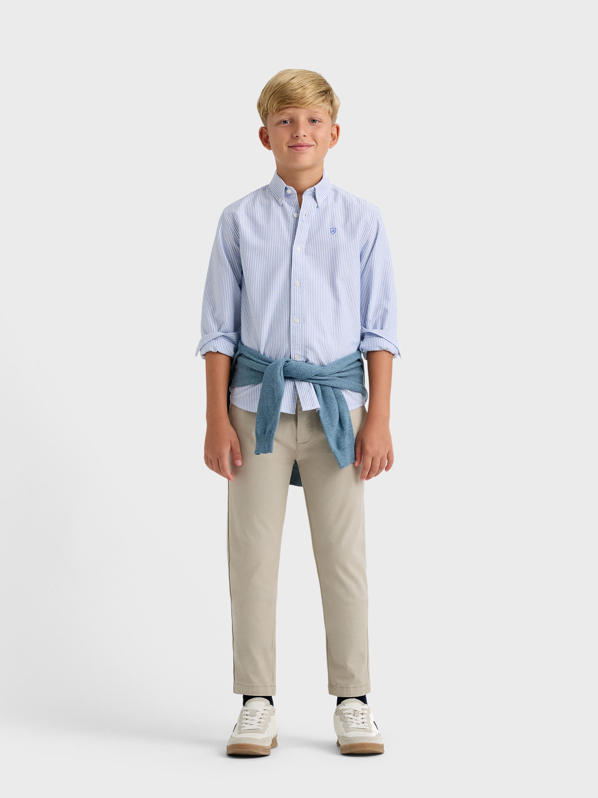 CAMISA OXFORD STRIPES KIDS