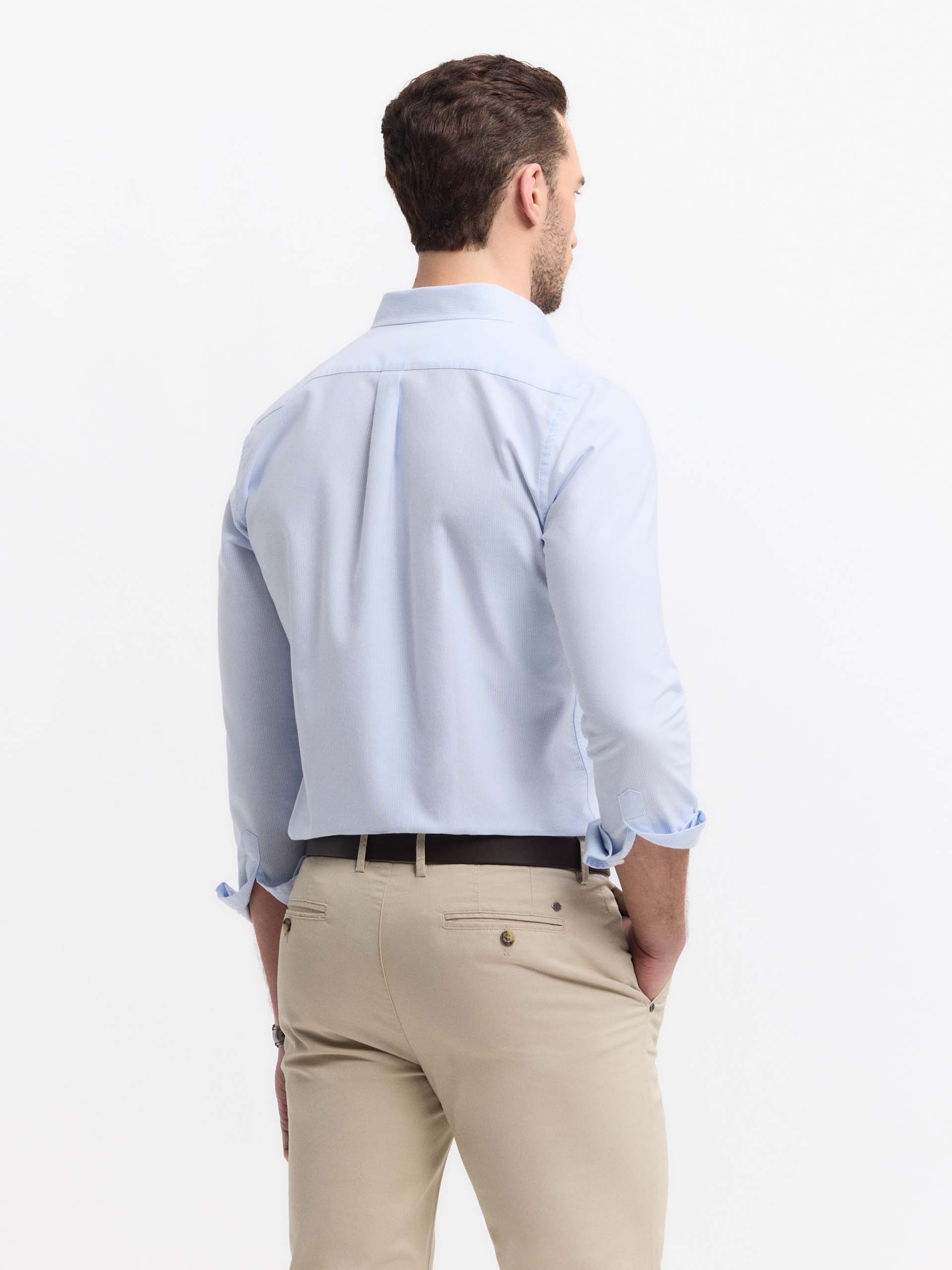 CAMISA OXFORD MIL RAYAS