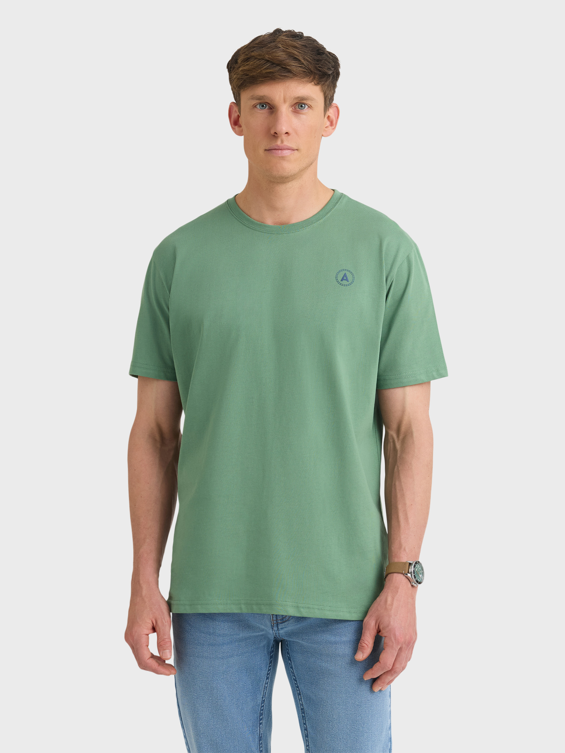 CAMISETA RUBBER VERDE