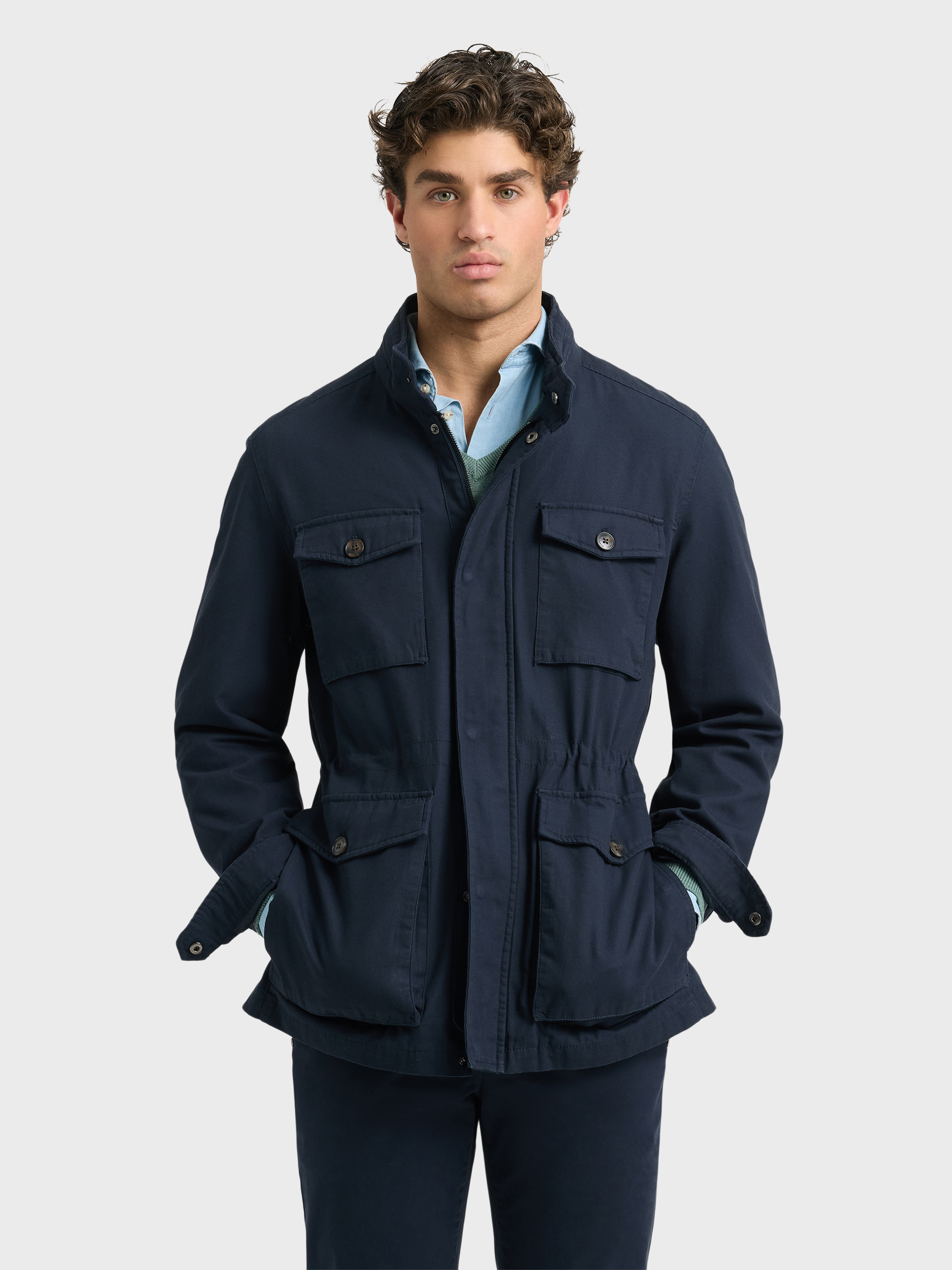 CORTAVIENTOS NERUS AZUL MARINO