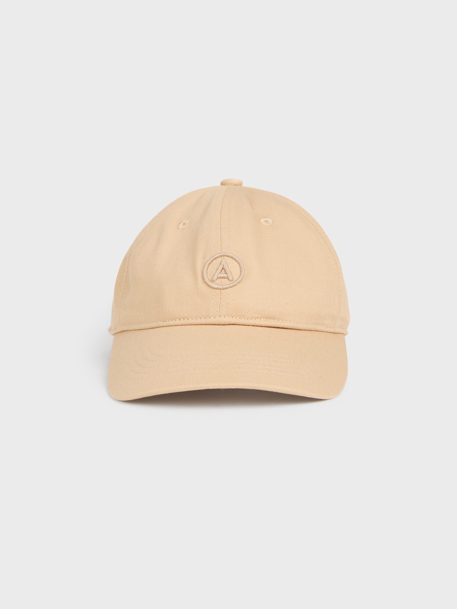 GORRA LOGO BEIGE
