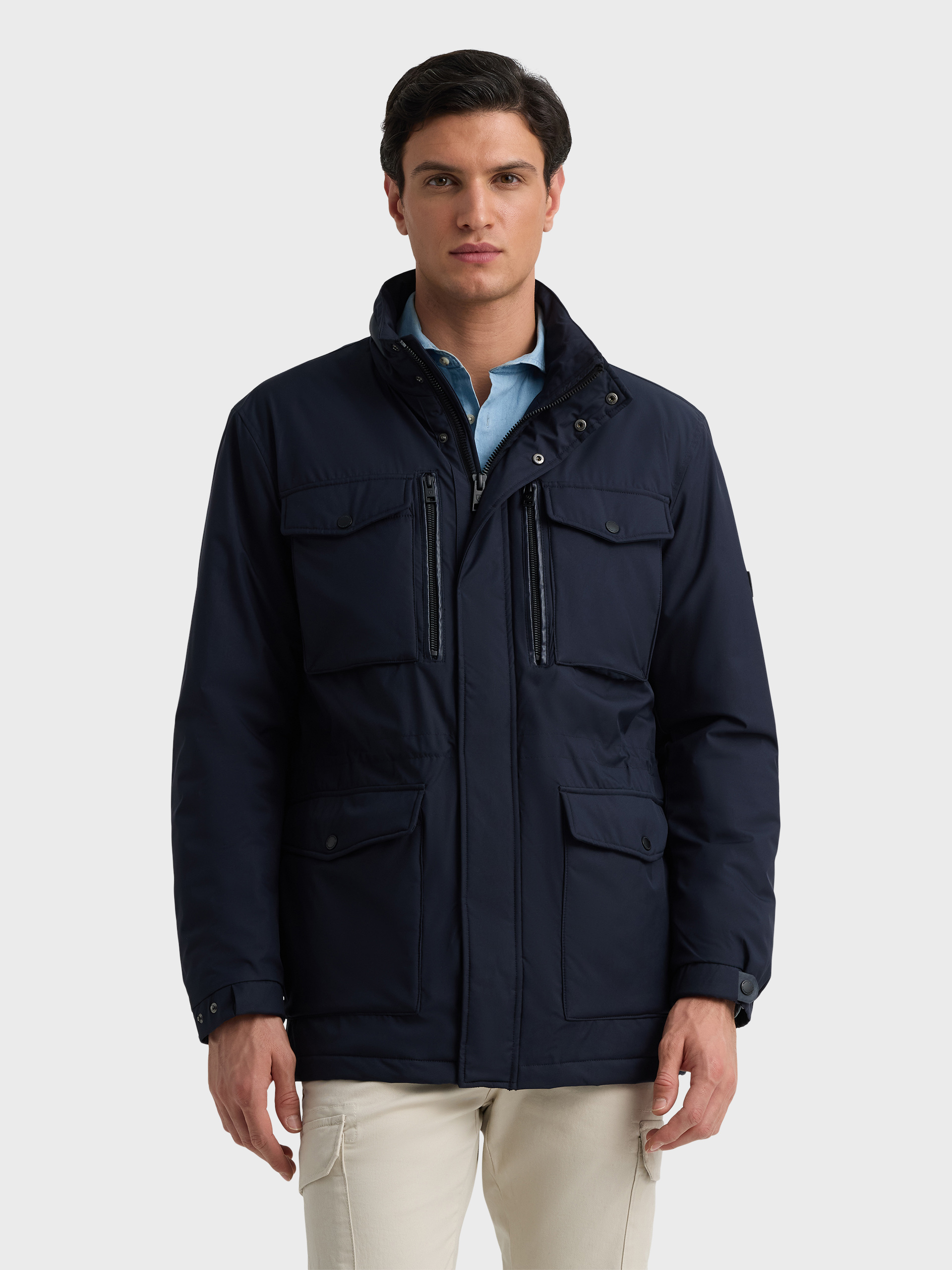 PARKA SIMON AZUL MARINO