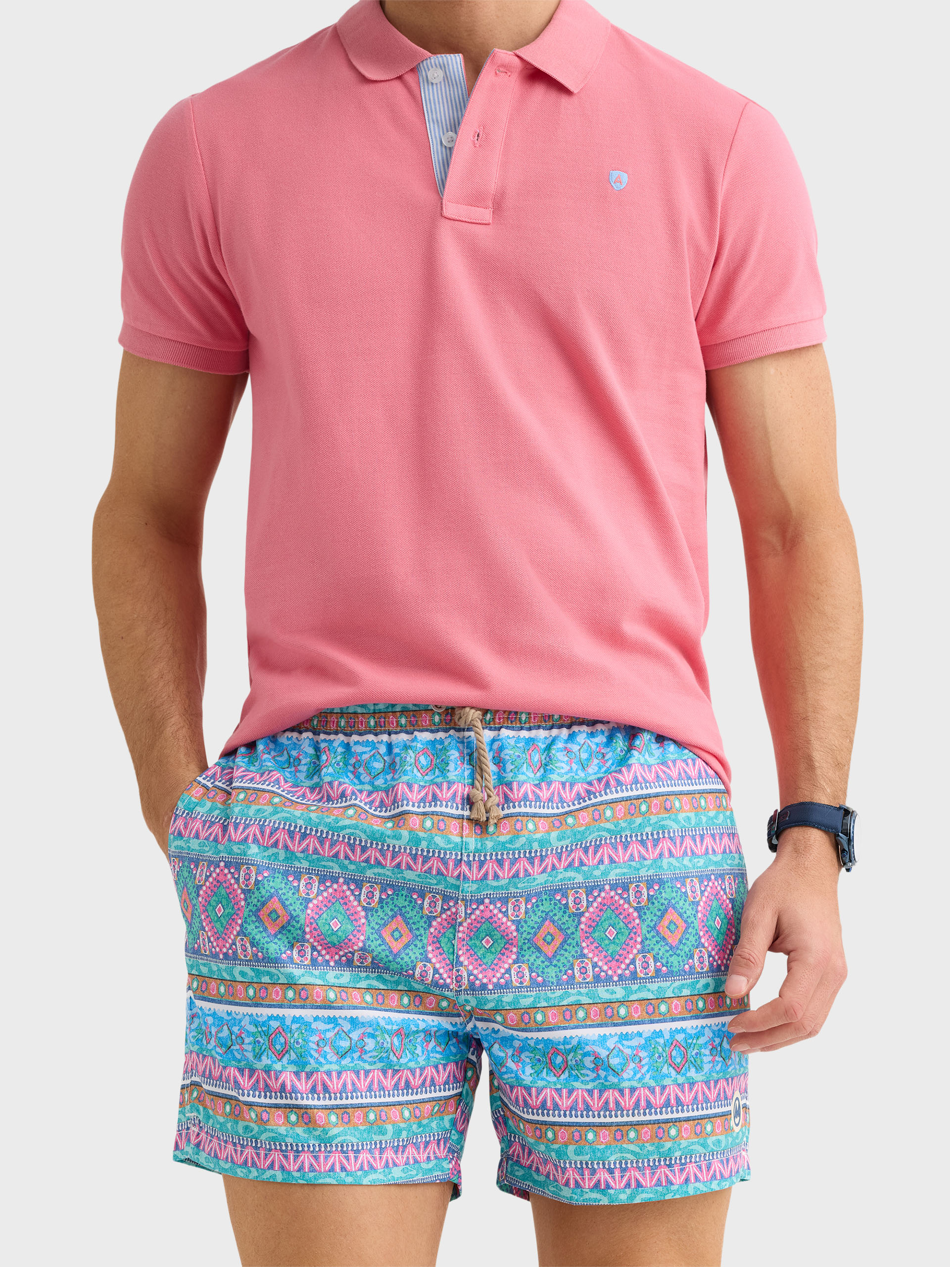 BA&Ntilde;ADOR AZTECA AZUL