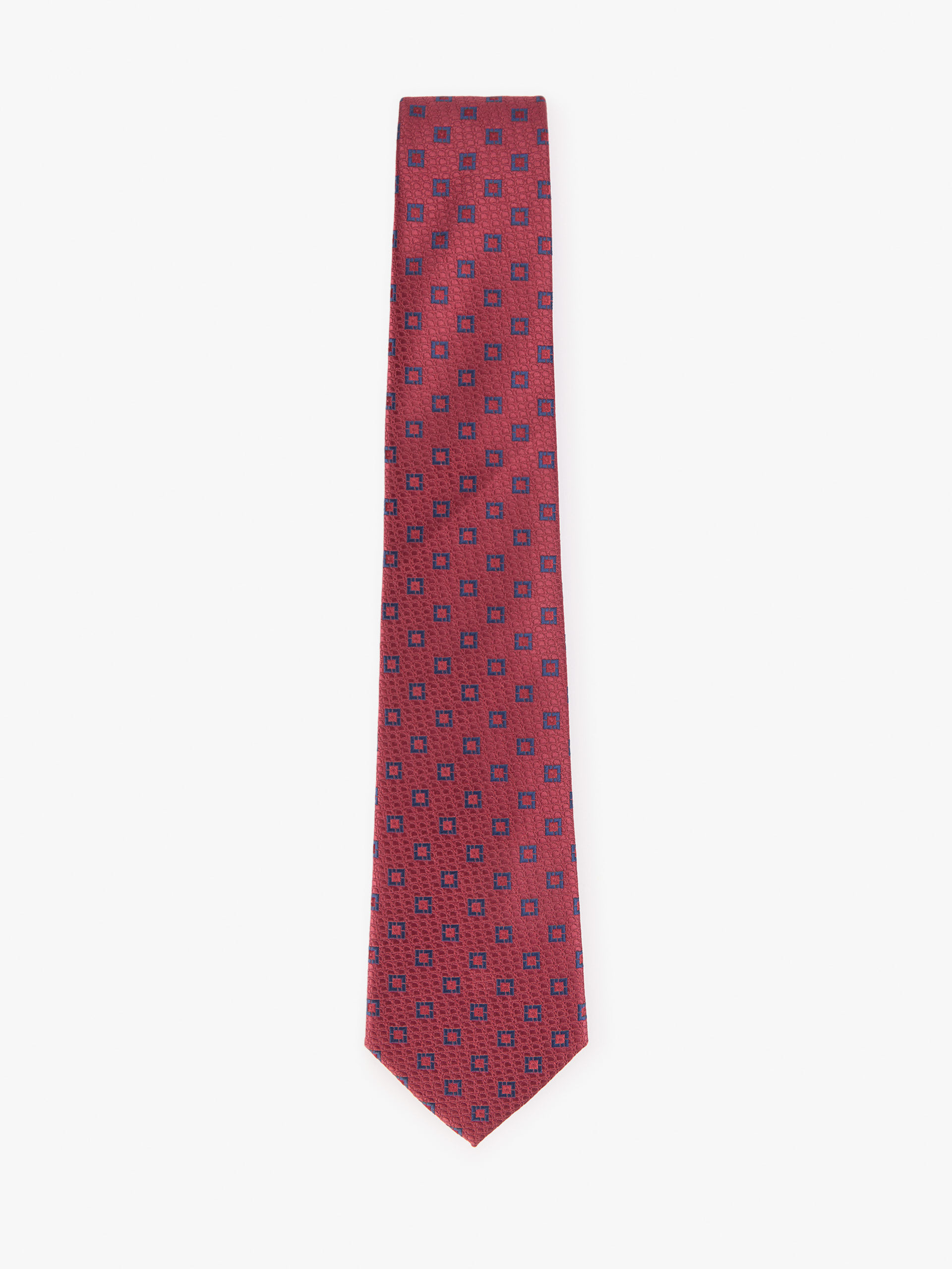 CORBATA JACQUARD MF ROJO
