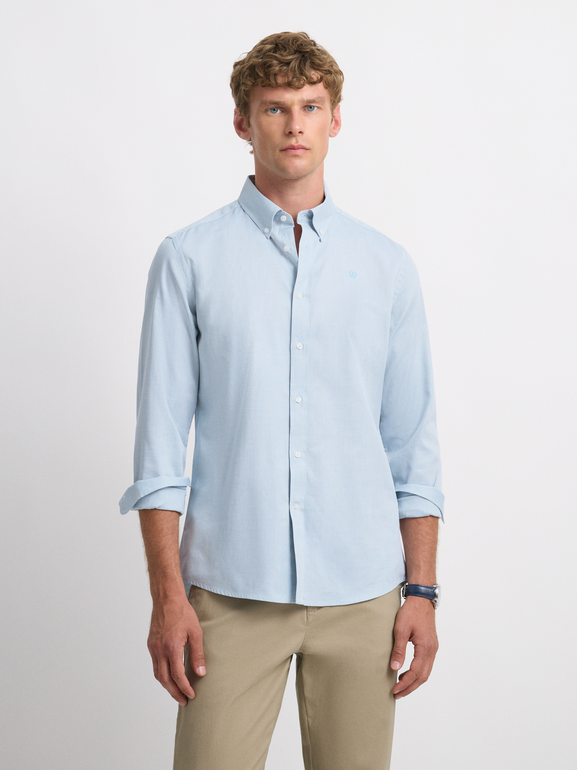 CAMISA NIDO AZUL