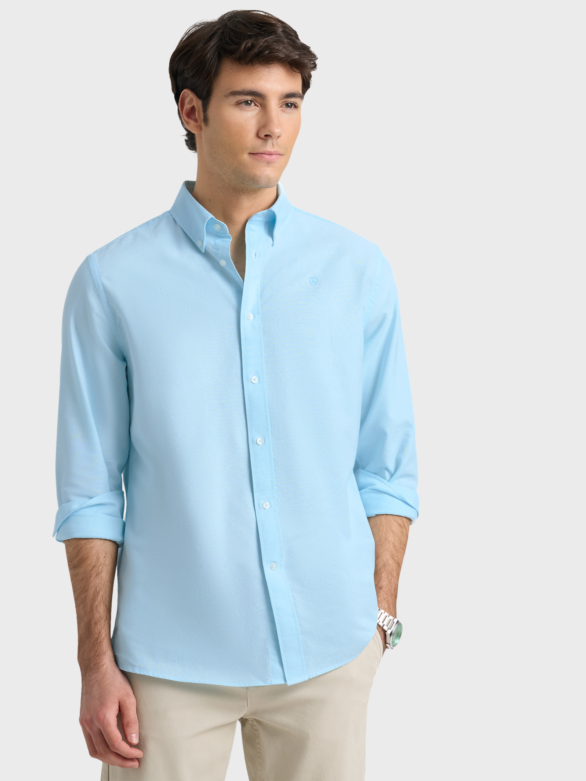 CAMISA OXFORD SOLID