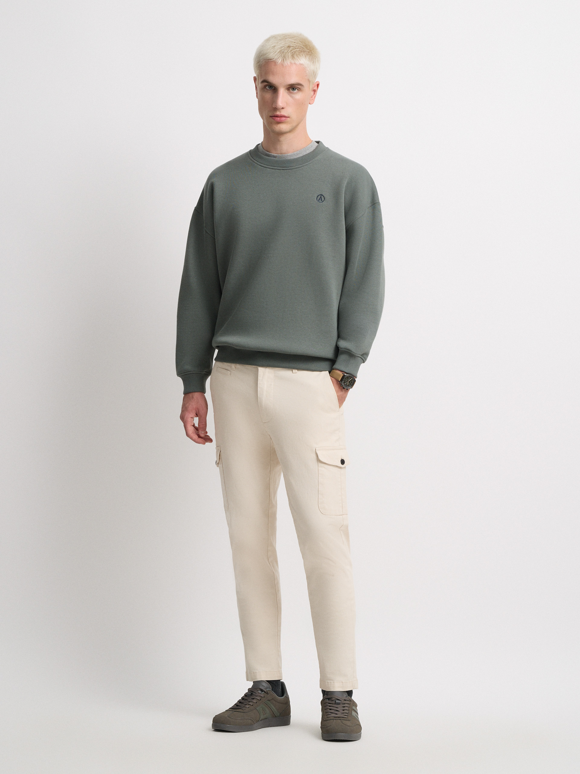 SUDADERA BASICA OVERSIZE
