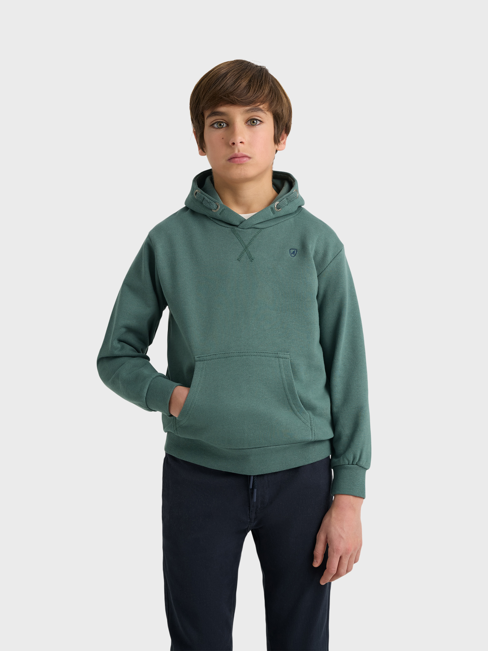 SUDADERA NELSON KIDS VERDE