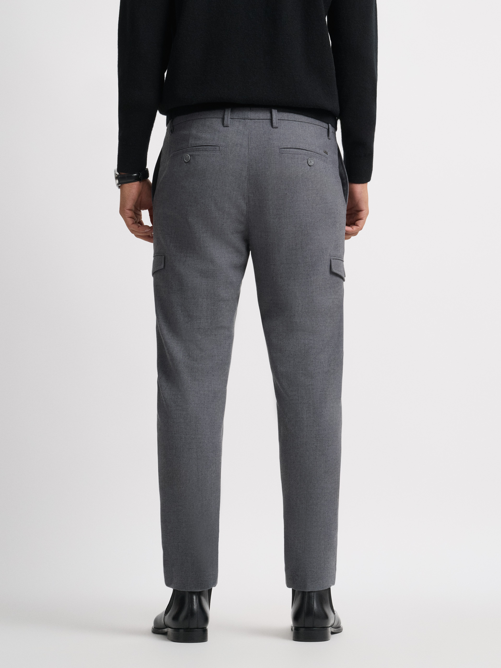 PANTALON CARGO FRANELA