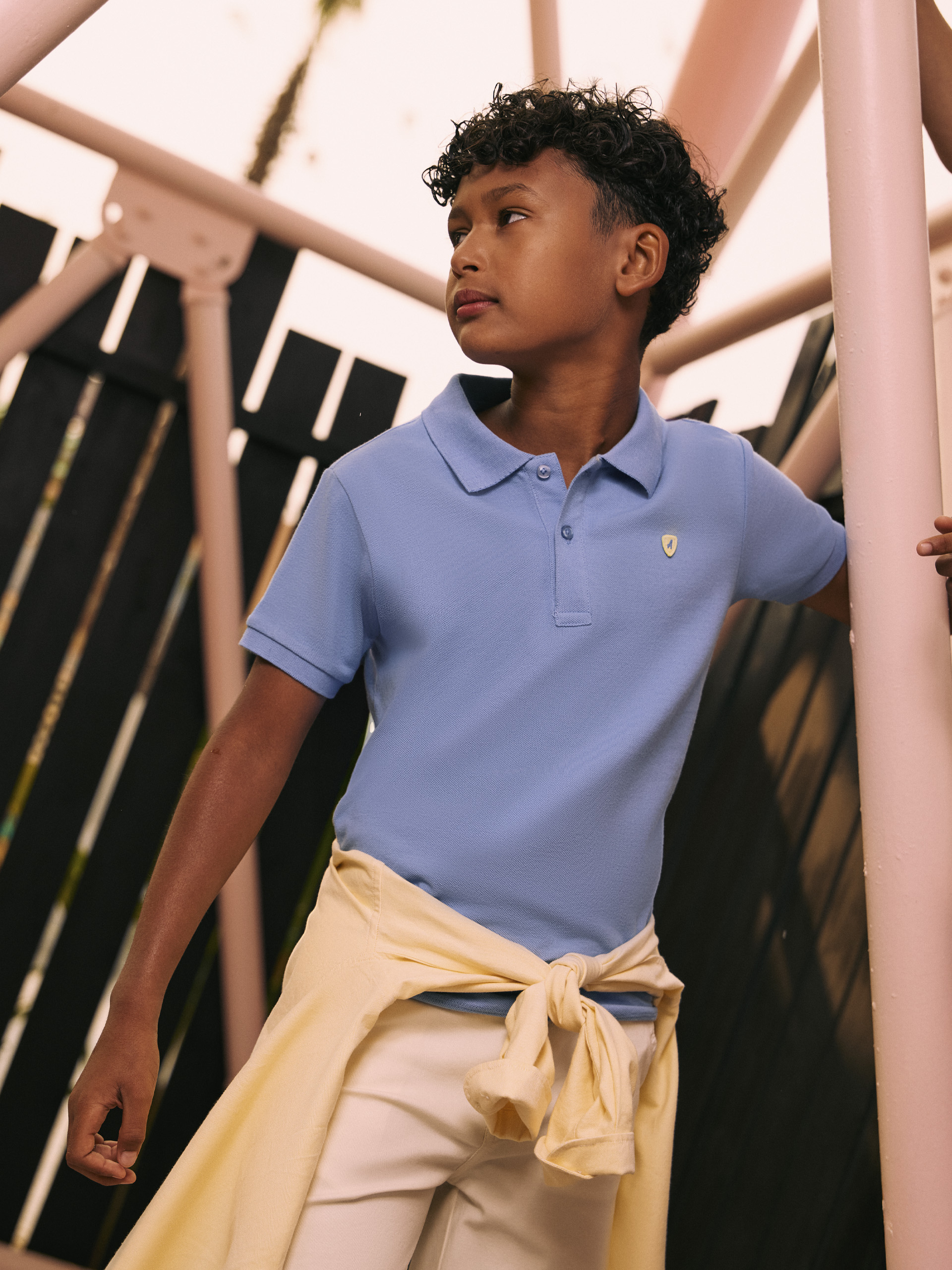 POLO WARHOL KIDS AZUL