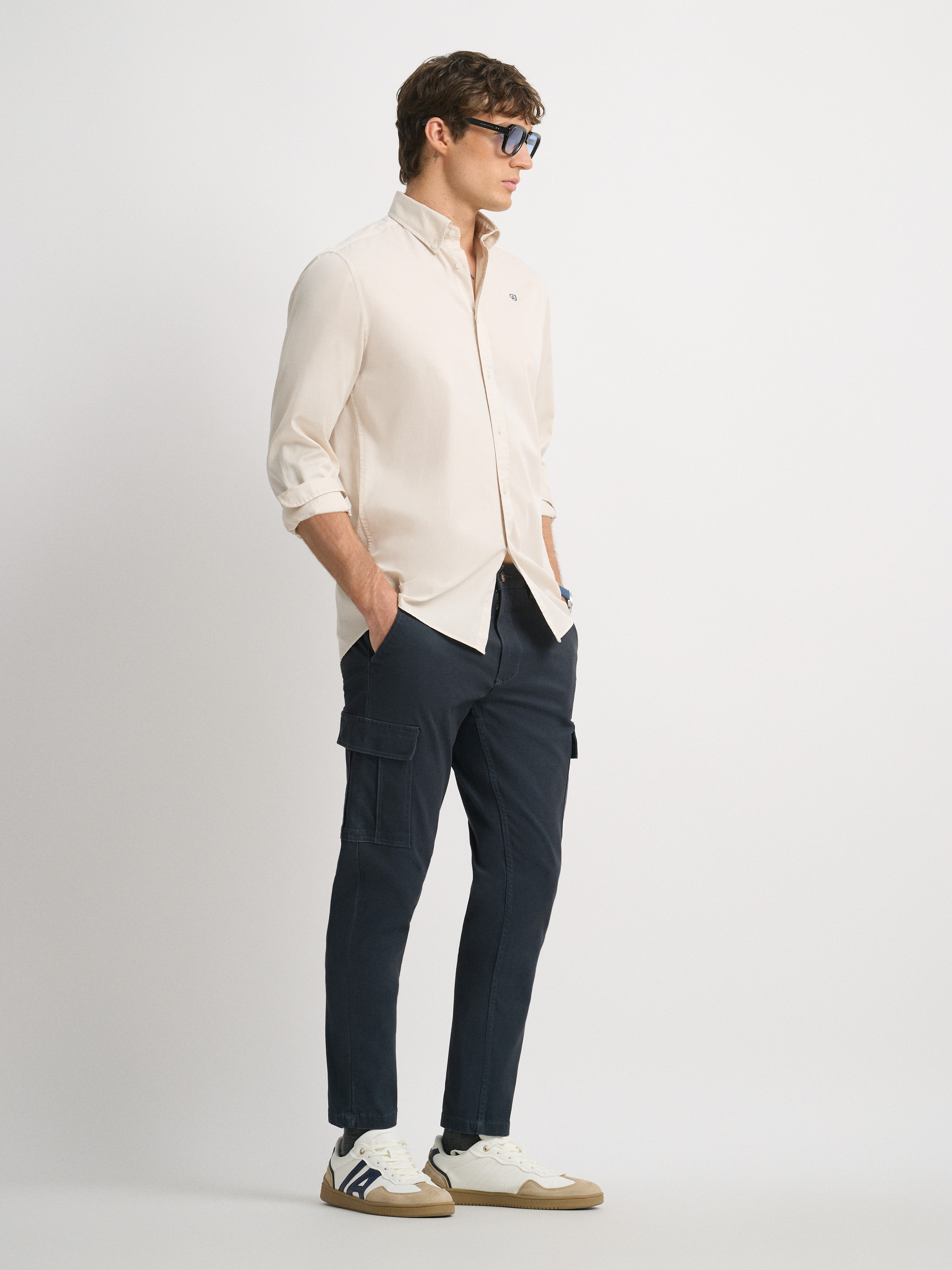 PANTALON CARGO ELVIS AZUL