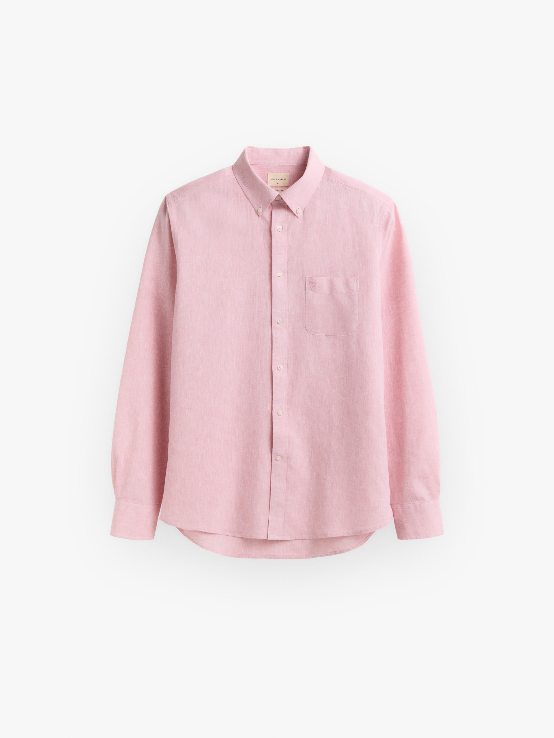 CAMISA LINO BOLSILLO