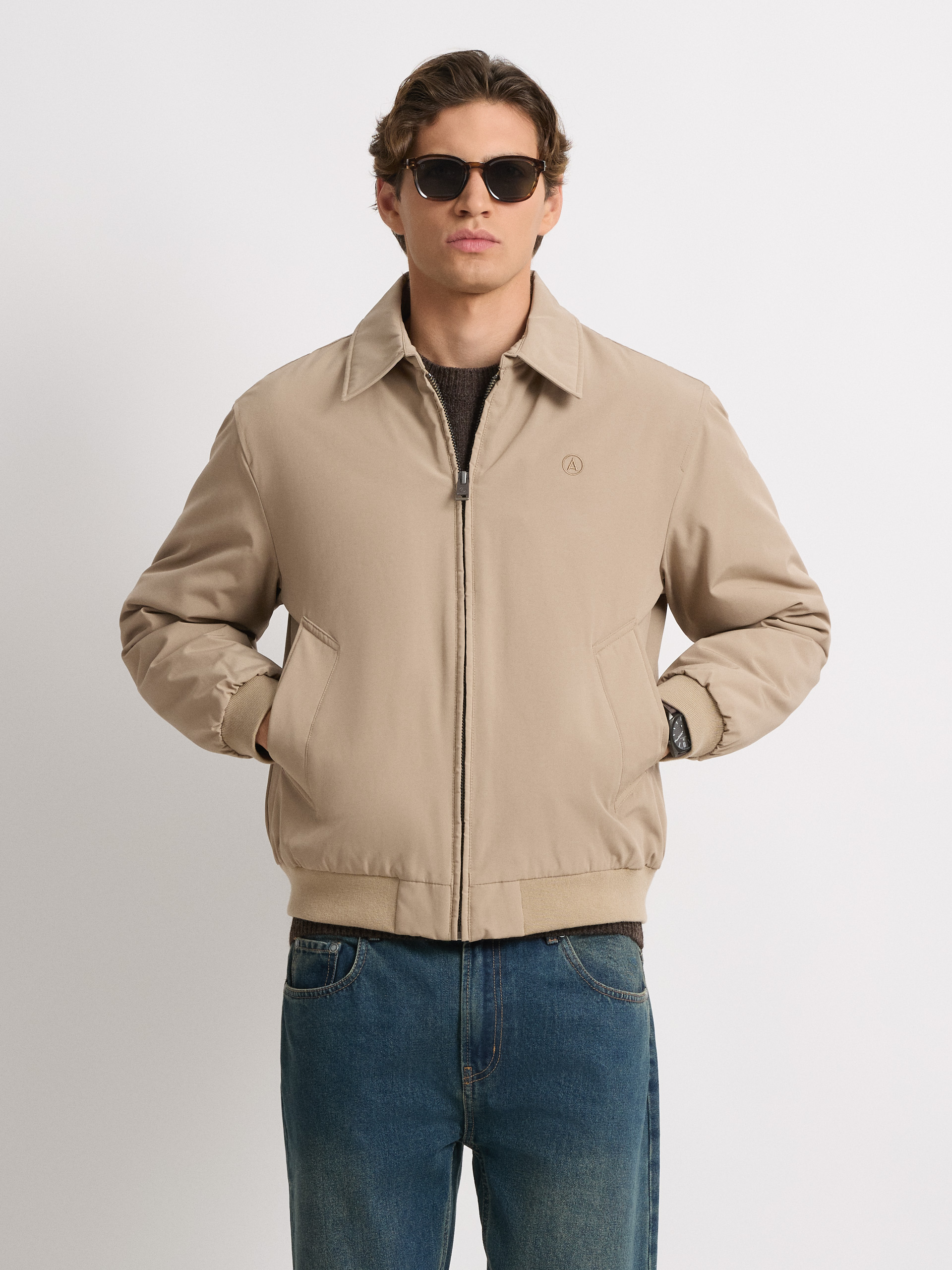 CAZADORA LENOR BEIGE