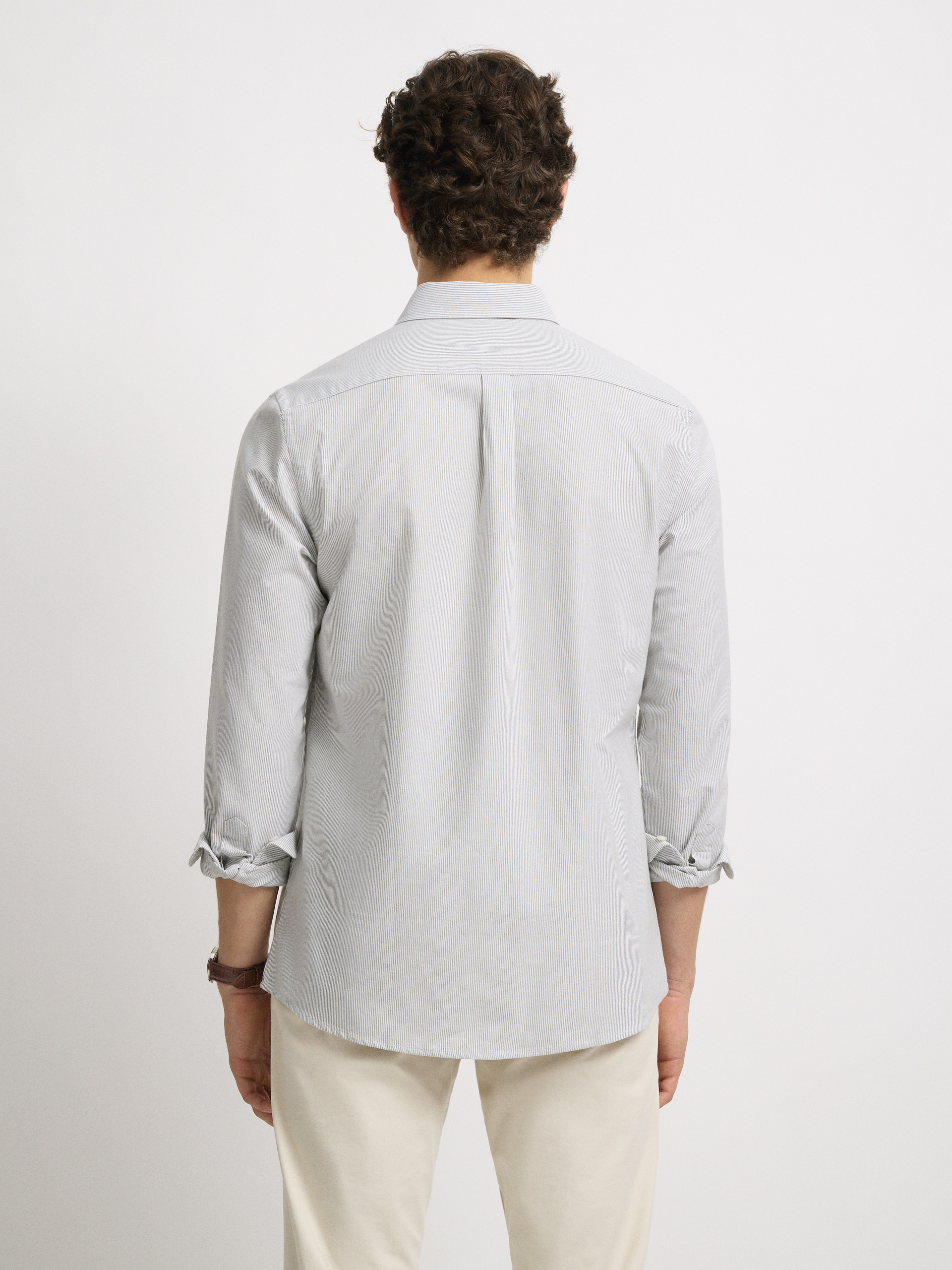 CAMISA OXFORD MIL RAYAS
