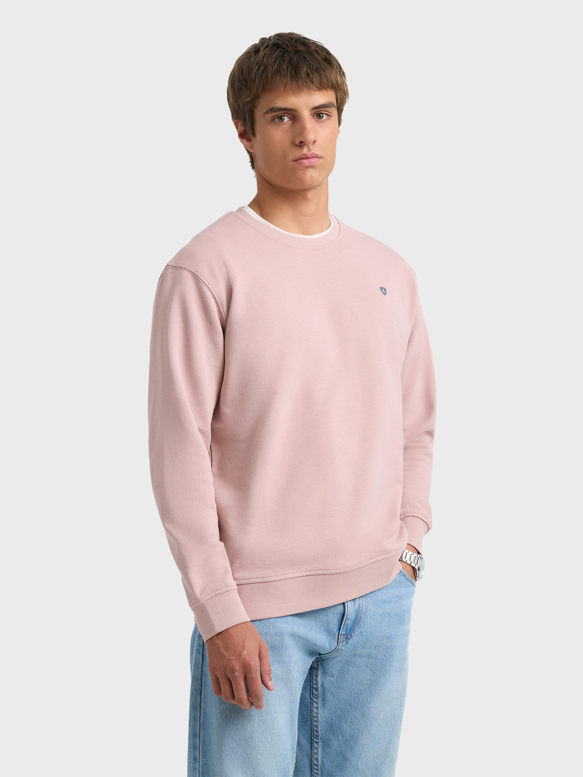 SUDADERA BASICA ROSA