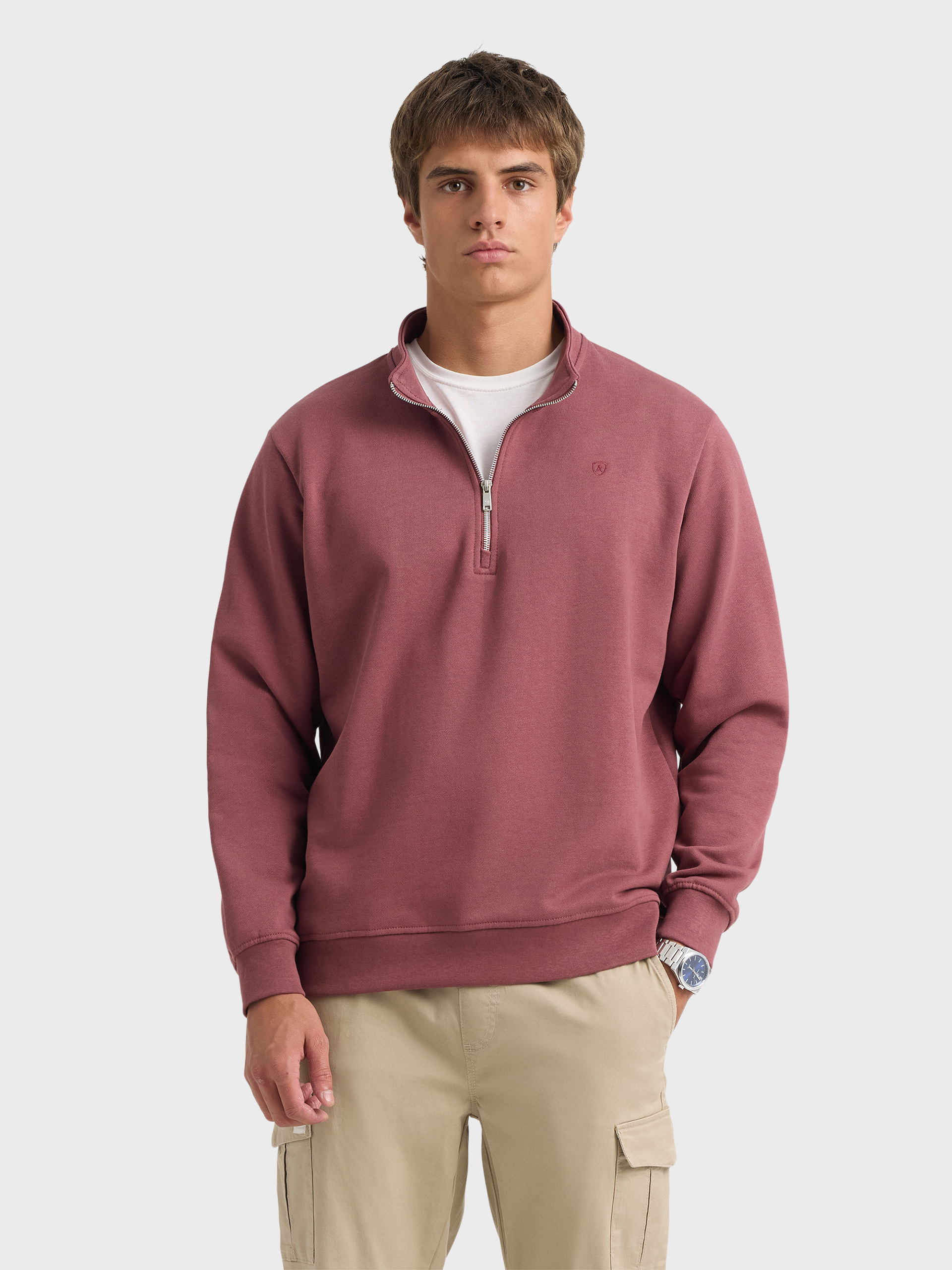 SUDADERA SIMPLY BURDEOS