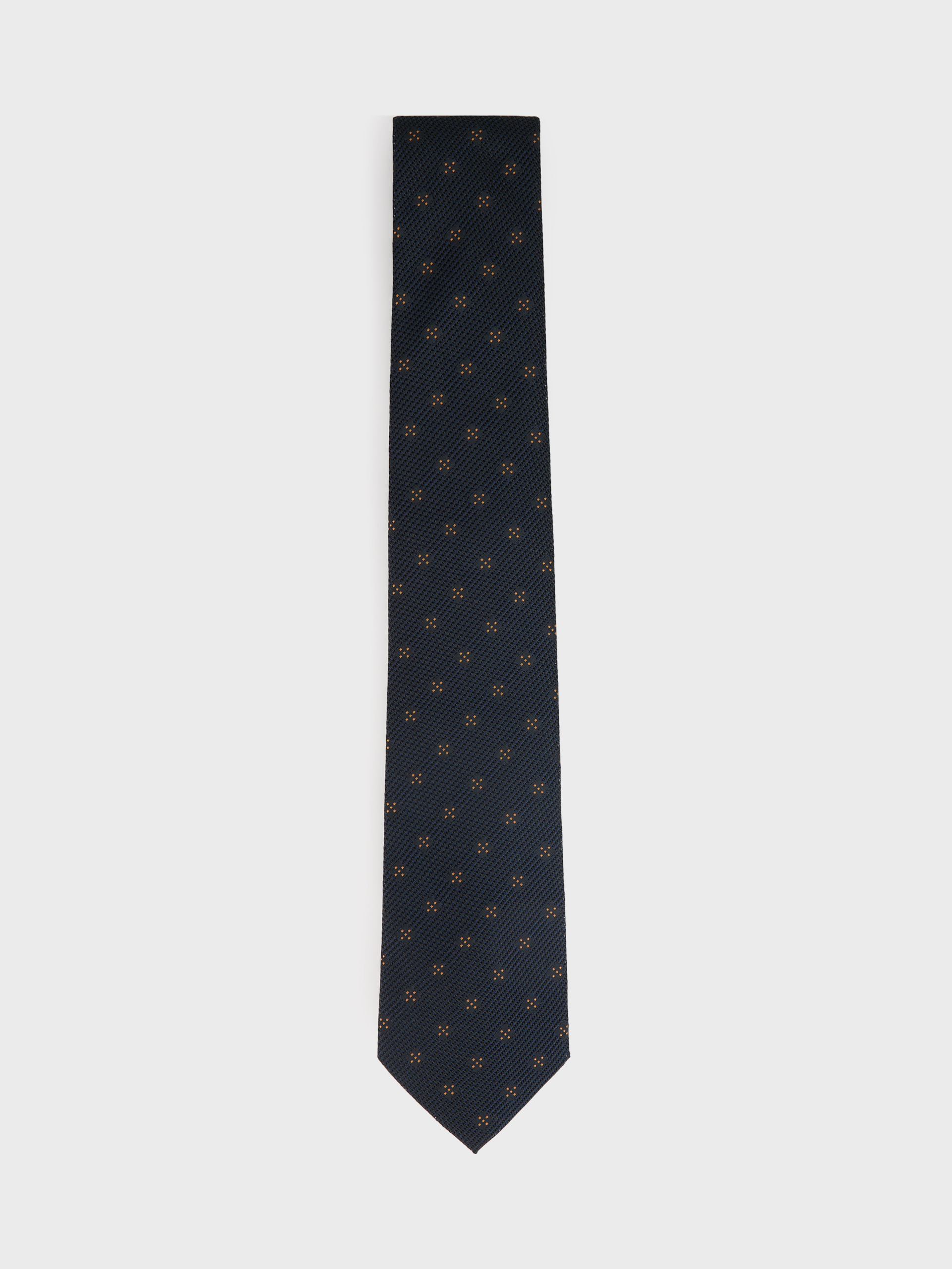 CORBATA GRENADINE AZUL MARINO