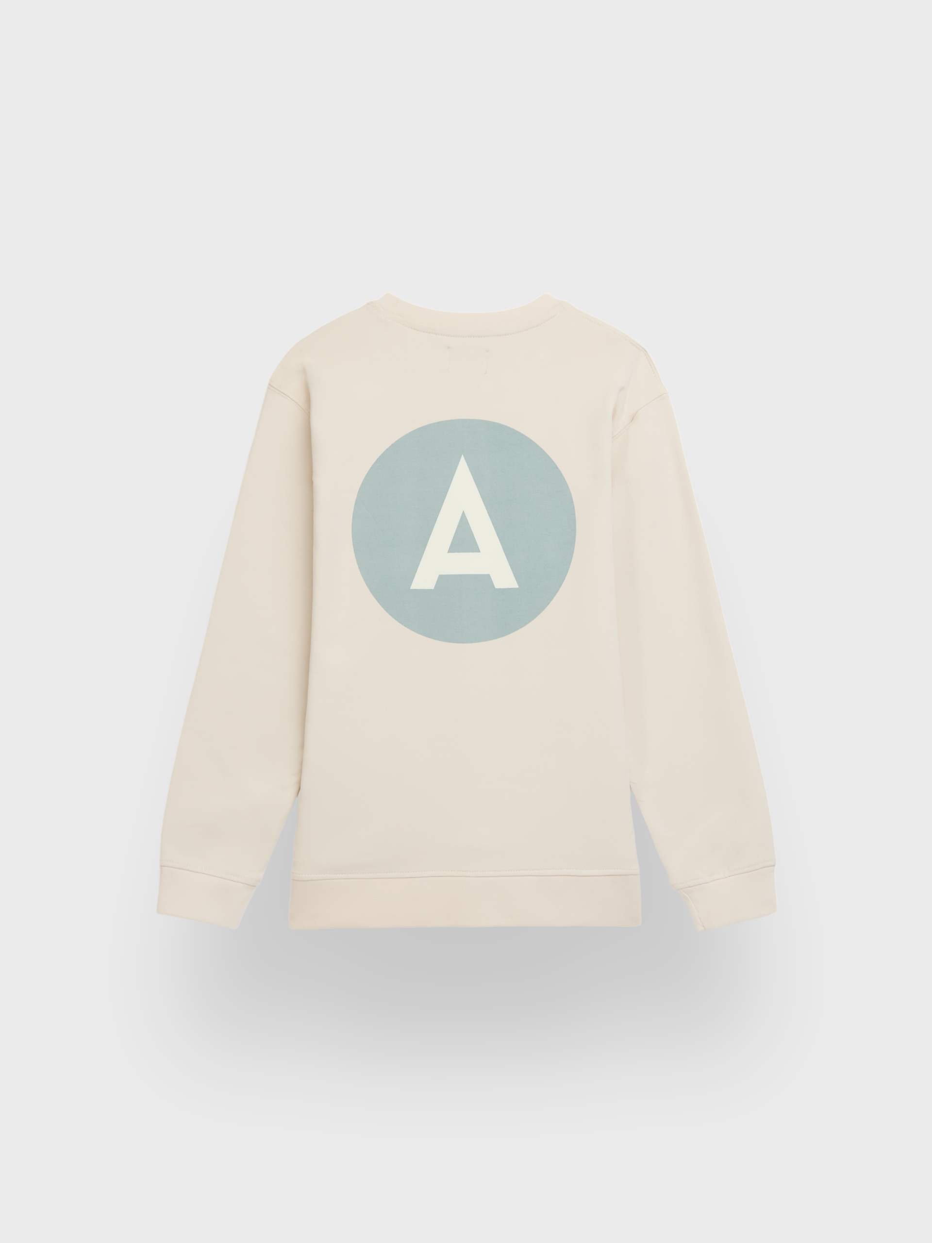 SUDADERA LOGO KIDS BEIGE