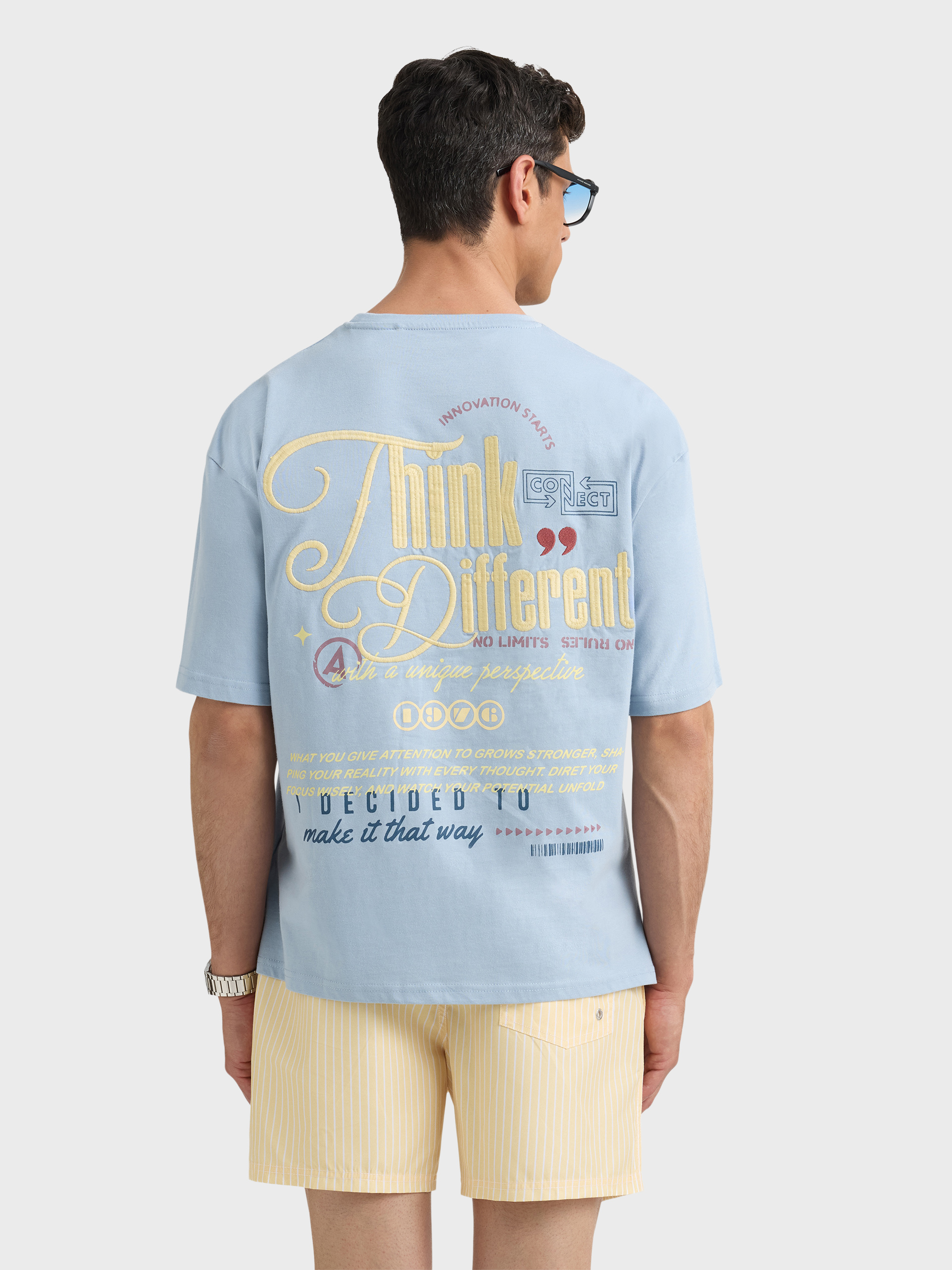 CAMISETA DECIDED AZUL
